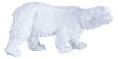 Скульптура Полярный медведь фарфор, Мейсен (Meissen) Германия 1903-24 гг. 21x10x6,8 см. Otto 