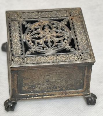 Шкатулка. Чугун. Касли 1908г.Агеев. Российская Империя.