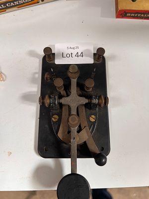 A vintage J-38nTelegraph key or Morse code machine.