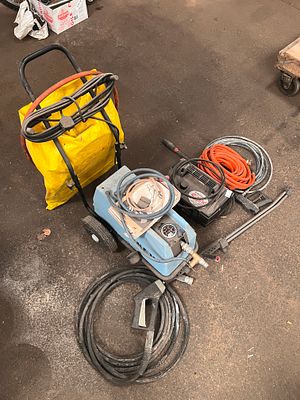 A Kew 17 A2K and a Bateman Selark cold water pressure washers