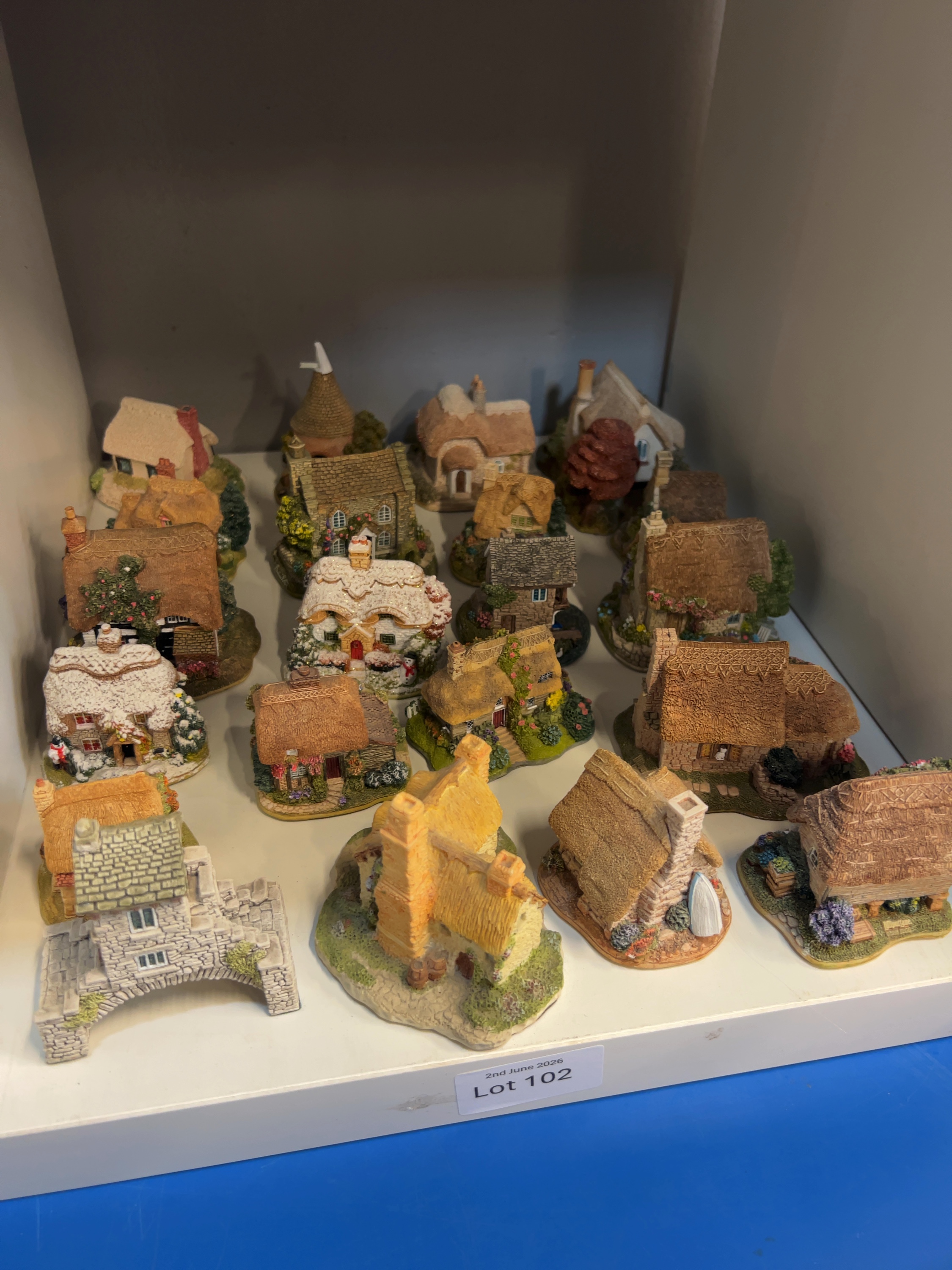 A Collection of Lilliput Lane Miniature Architectural Models