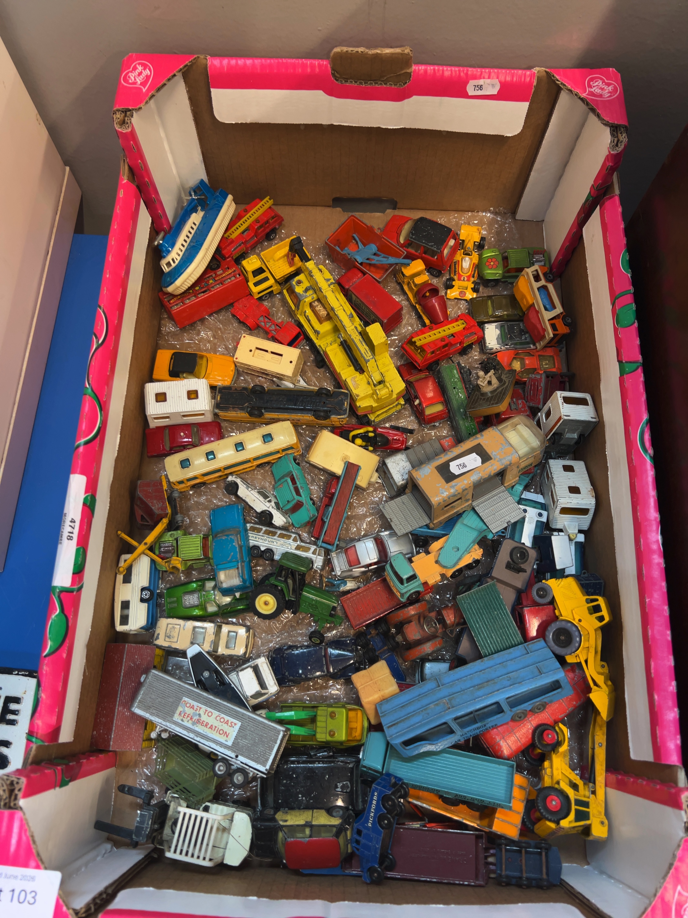 A Collection of Vintage Matchbox and Dinky Toys Vehicles