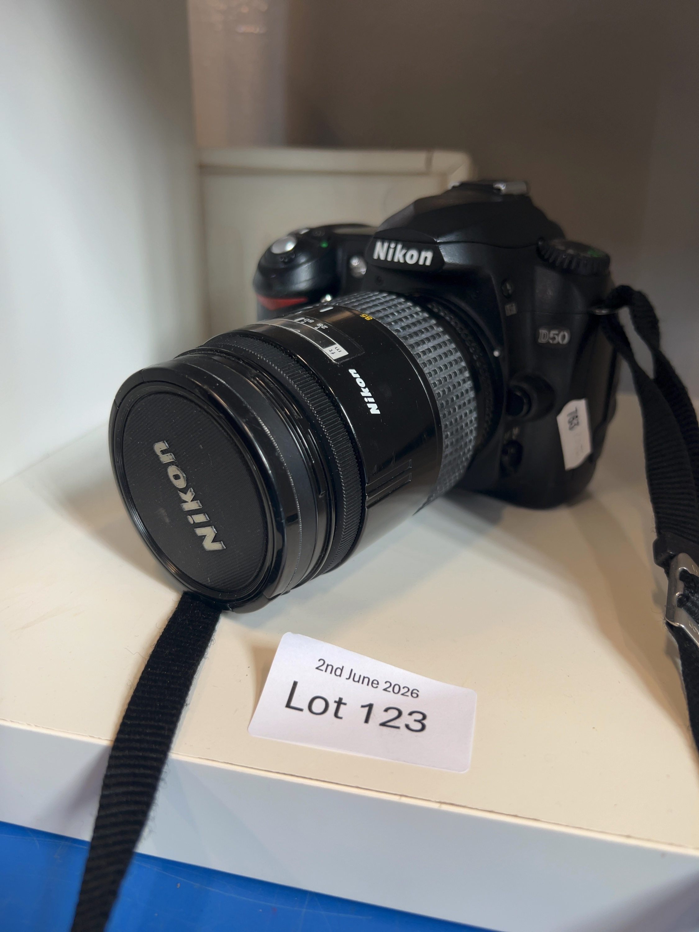Nikon D50 Digital SLR Camera with Nikon AF Nikkor 28-85mm f/3.5-4.5 Lens