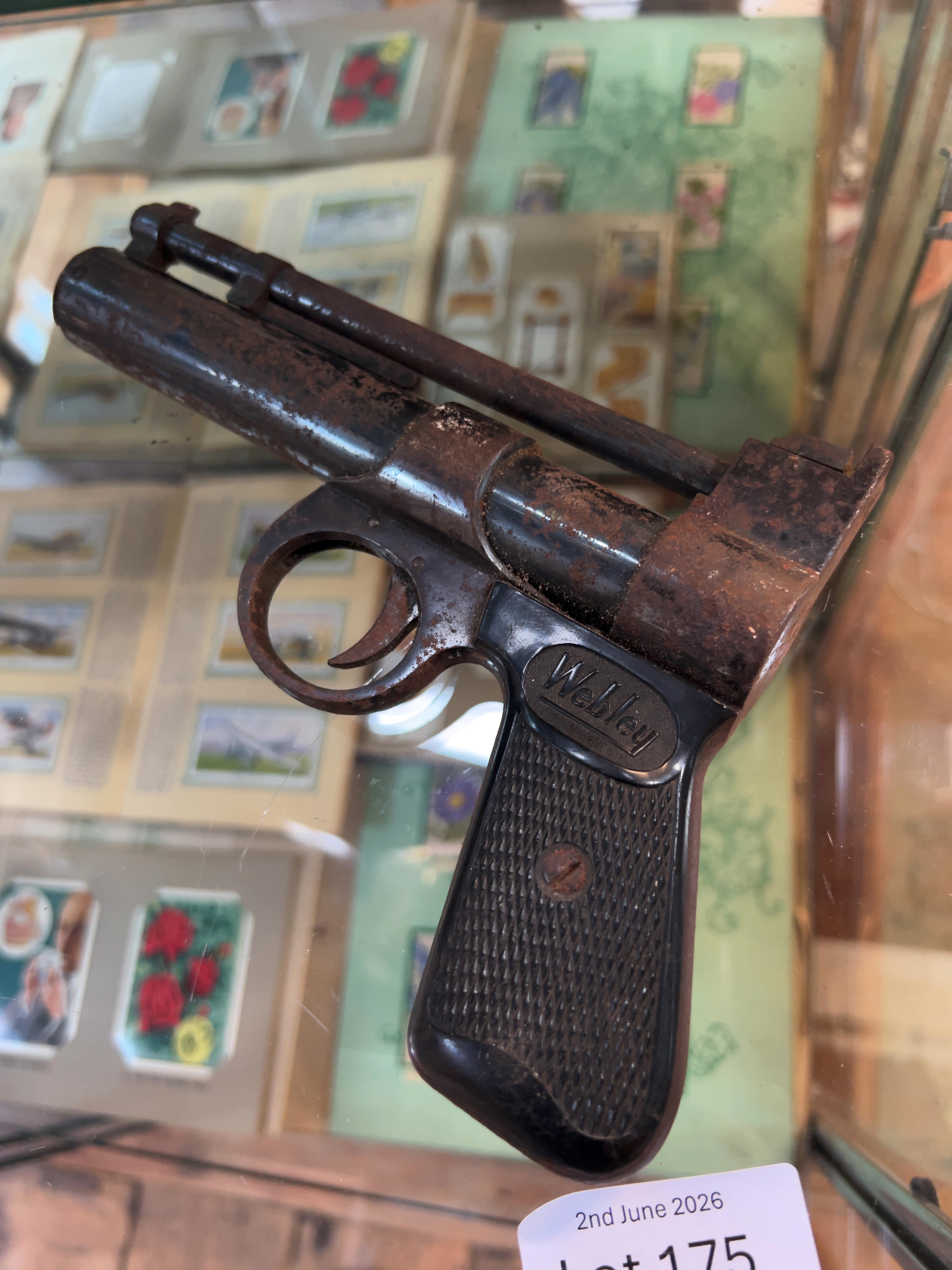 Webley & Scott Senior Over-Lever Spring-Piston Air Pistol