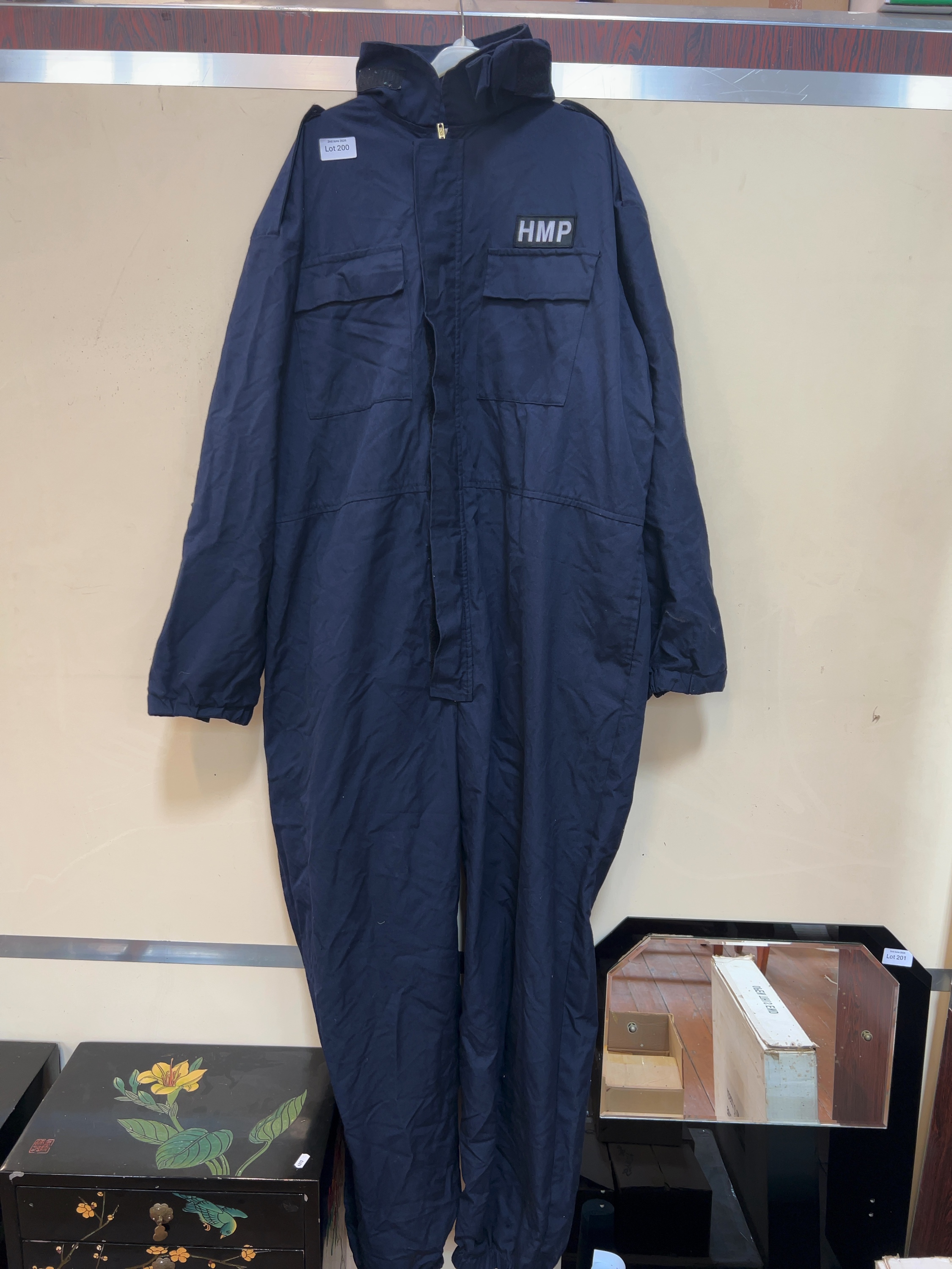 British HM Prison Service (HMP) Navy Blue Duty Coveralls