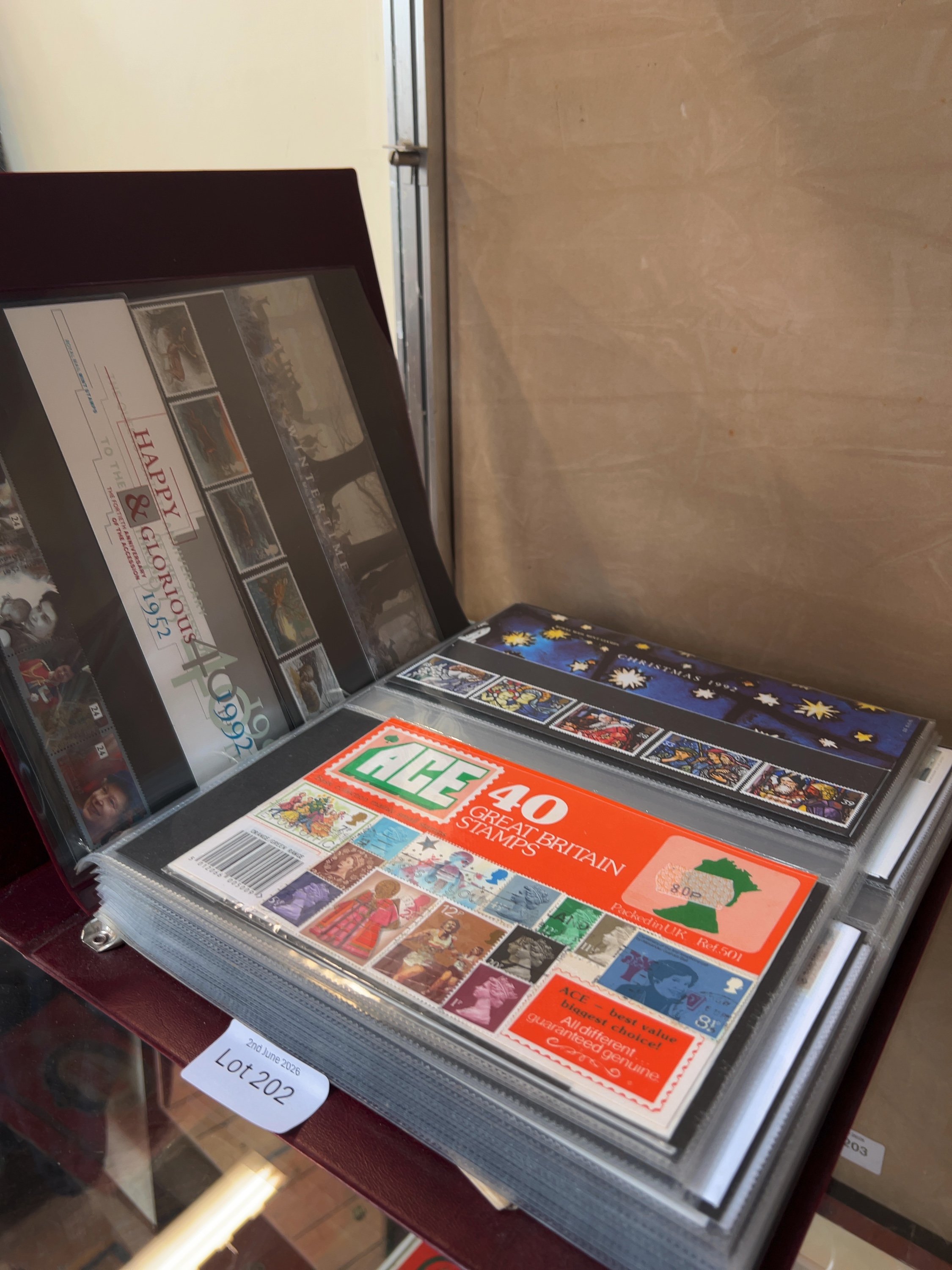 UK 1992-1996 Commemorative FDC and Mint Stamp Collection, Royal Mail