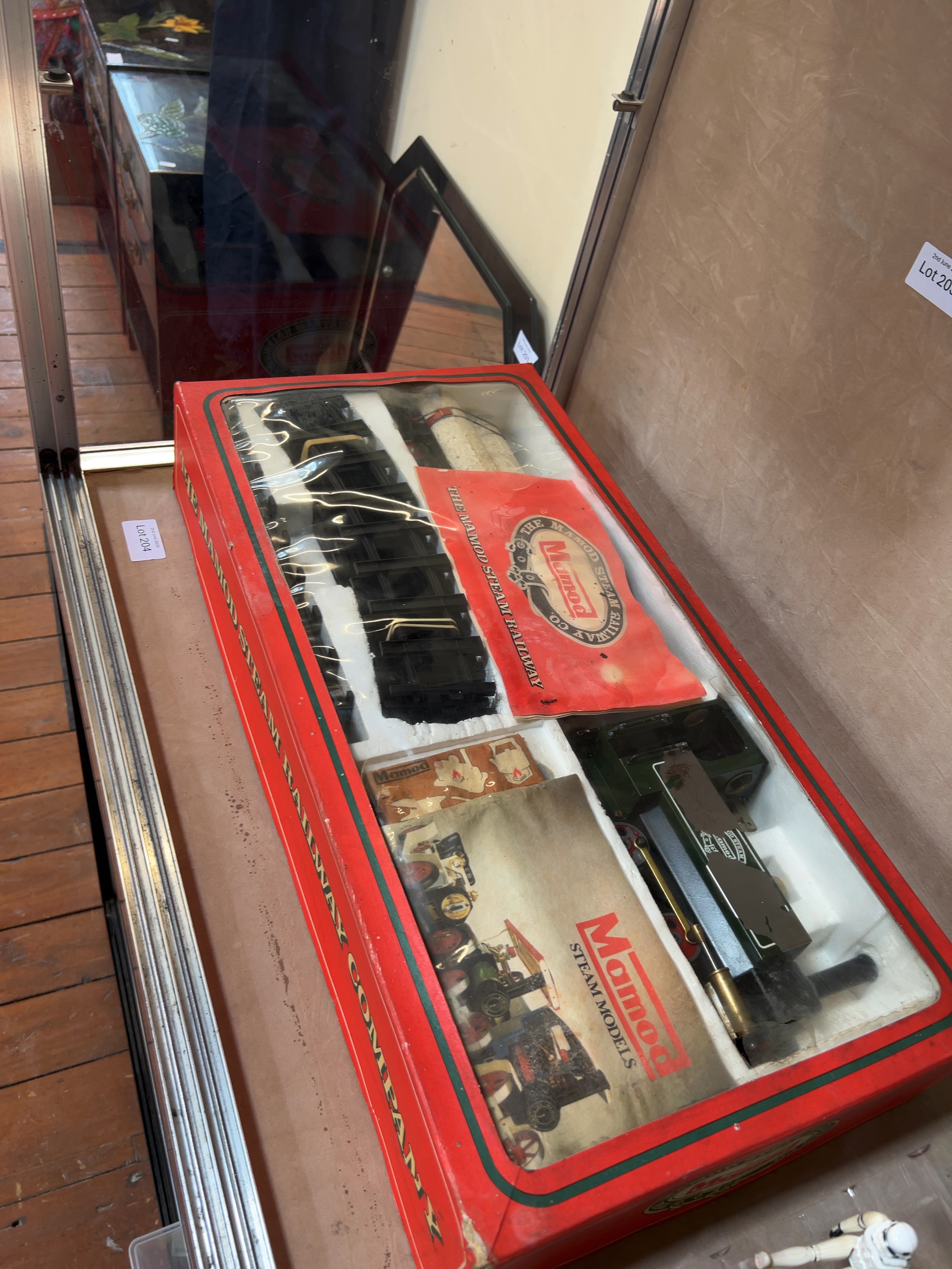A Vintage Mamod RS1 Live Steam Railway Set