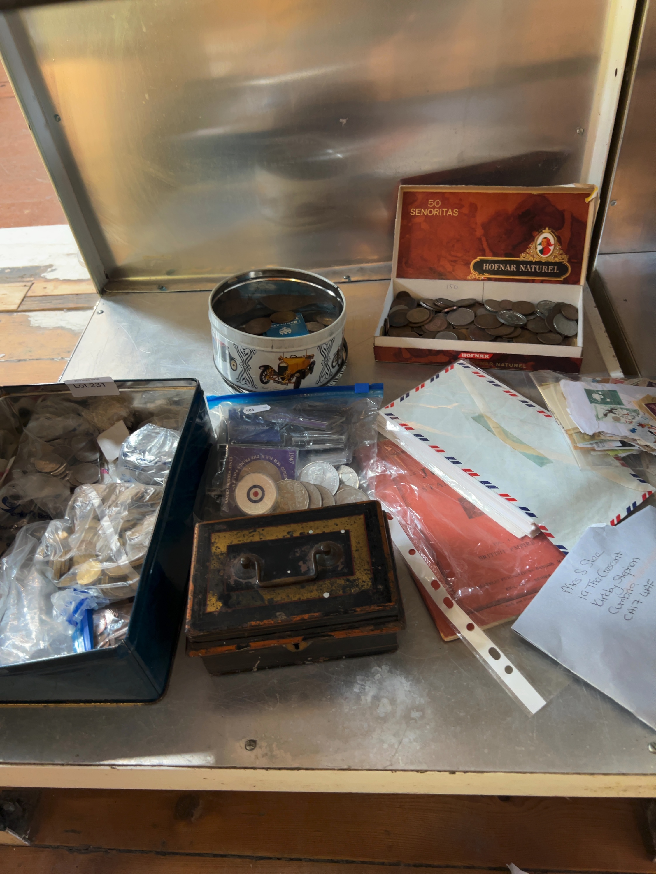 UK and International Mixed Coinage and Philatelic Collection