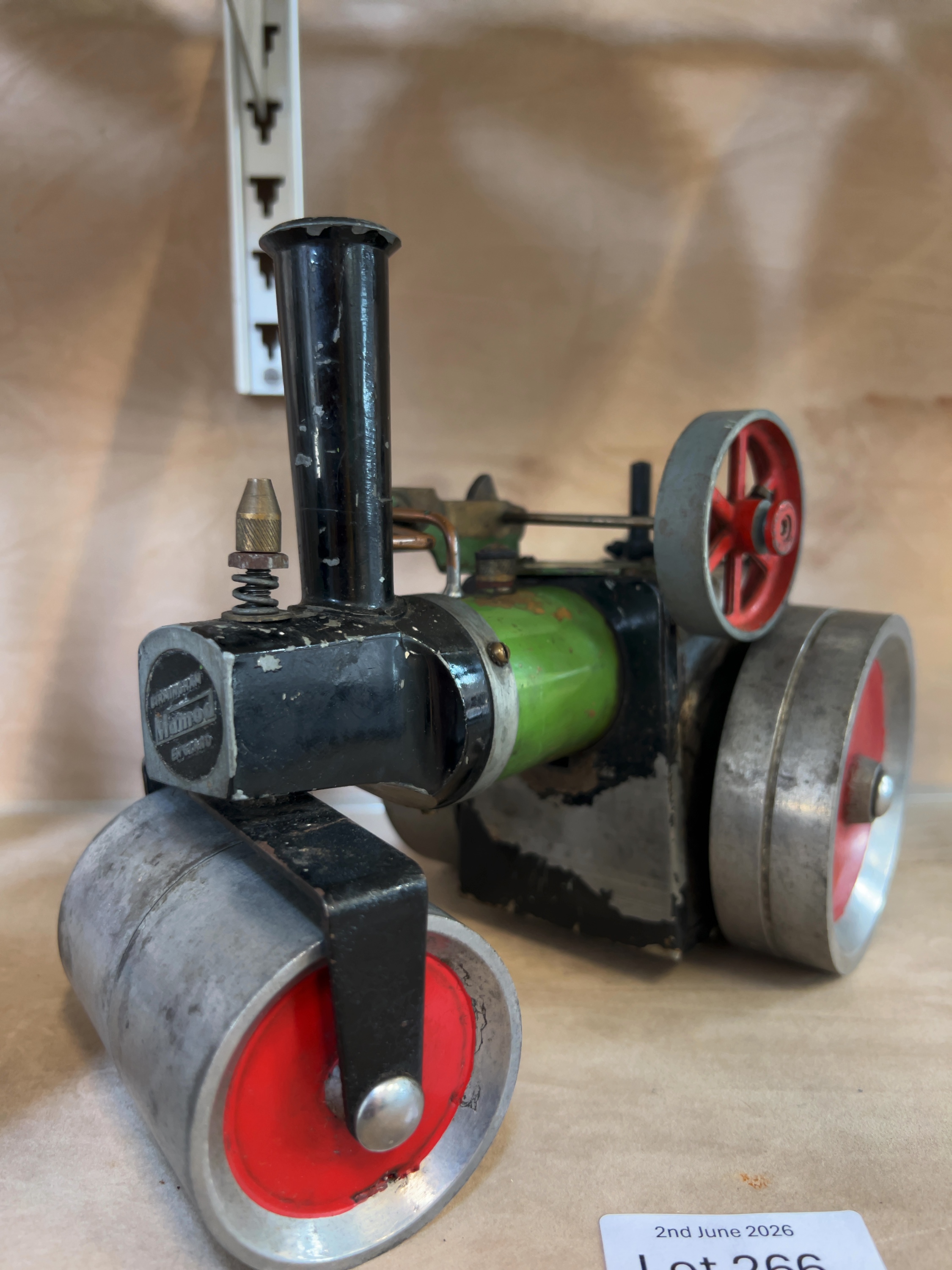 Vintage Mamod SR1 Live Steam Roller