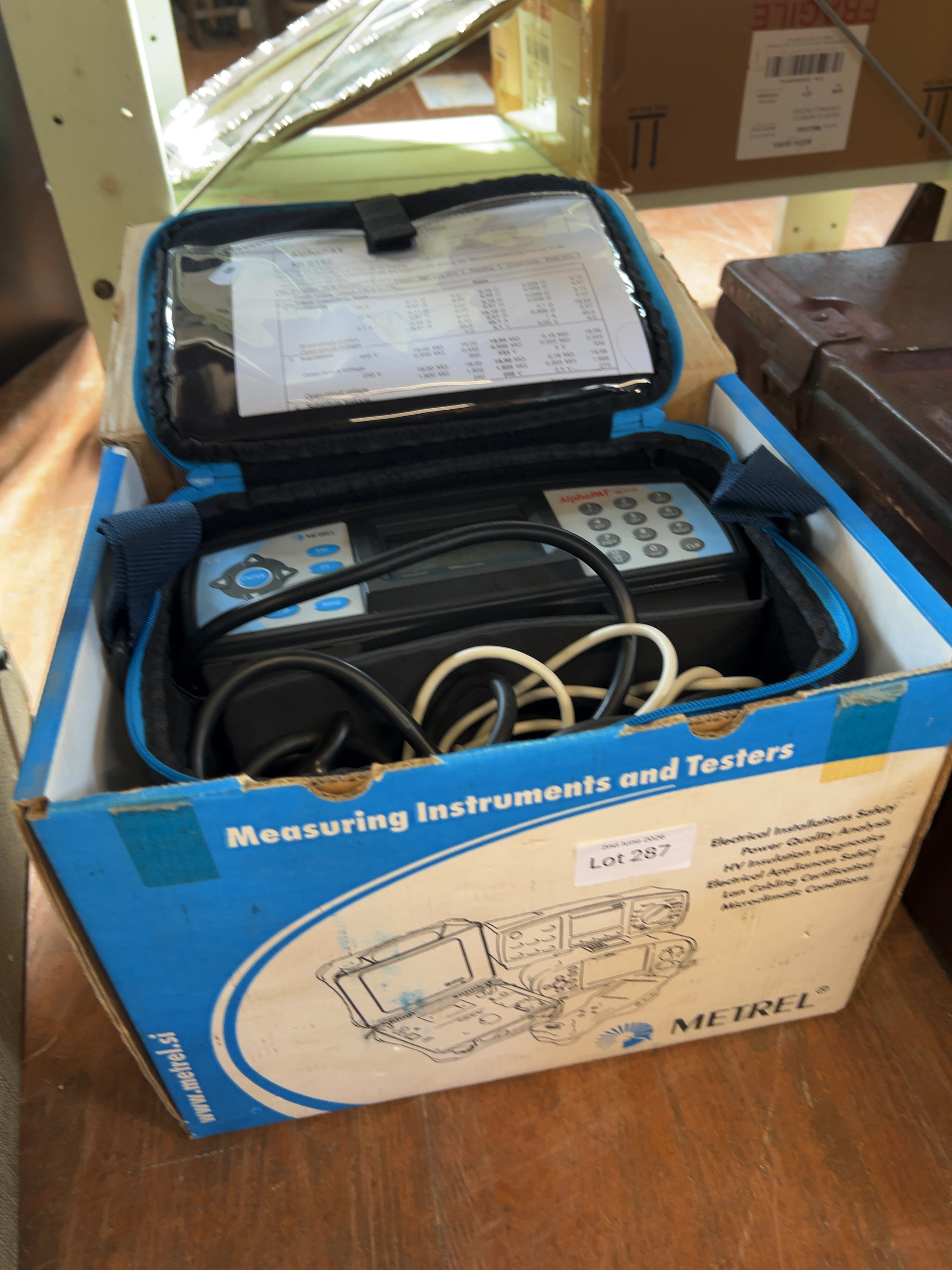 Metrel AlphaPAT MI 2142 Portable Appliance Tester
