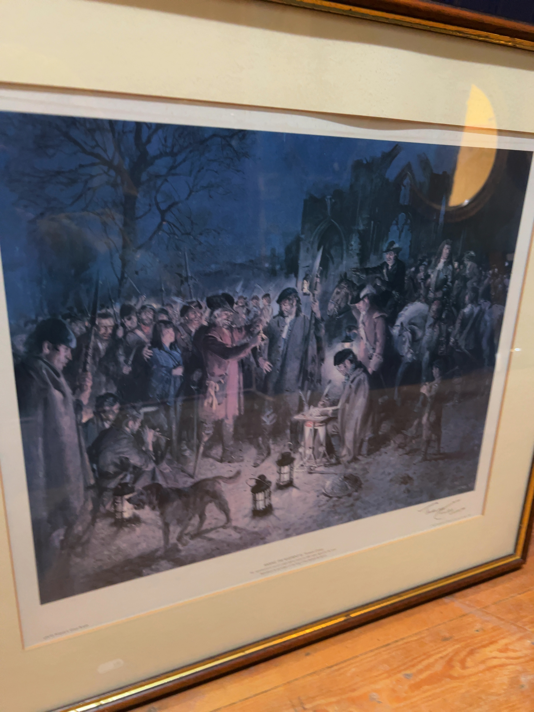 Terence Cuneo (1907-1996), Raising the Regiment, Signed Limited Edition Print