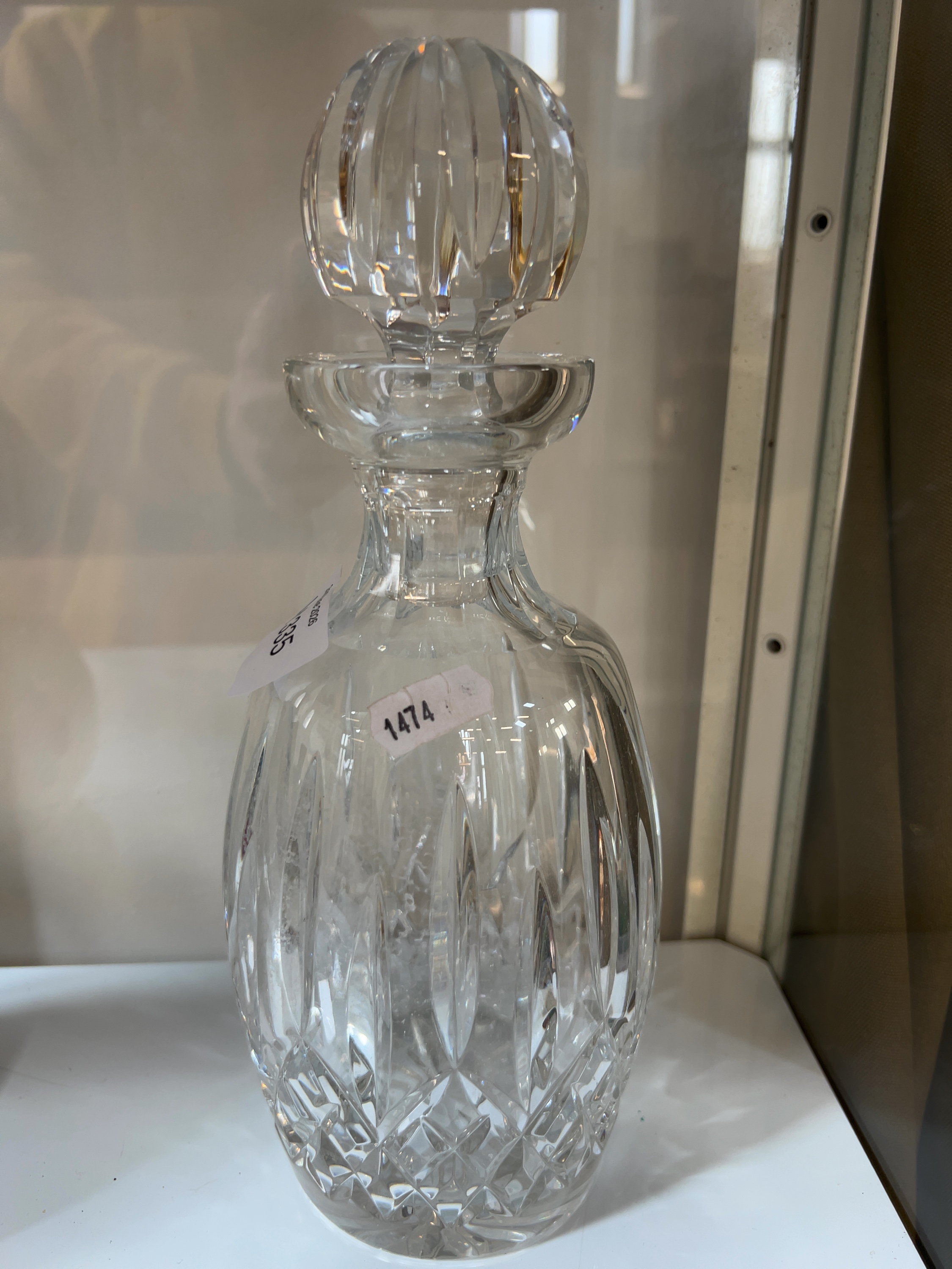 Waterford Crystal Lismore Pattern Spirit Decanter and Stopper
