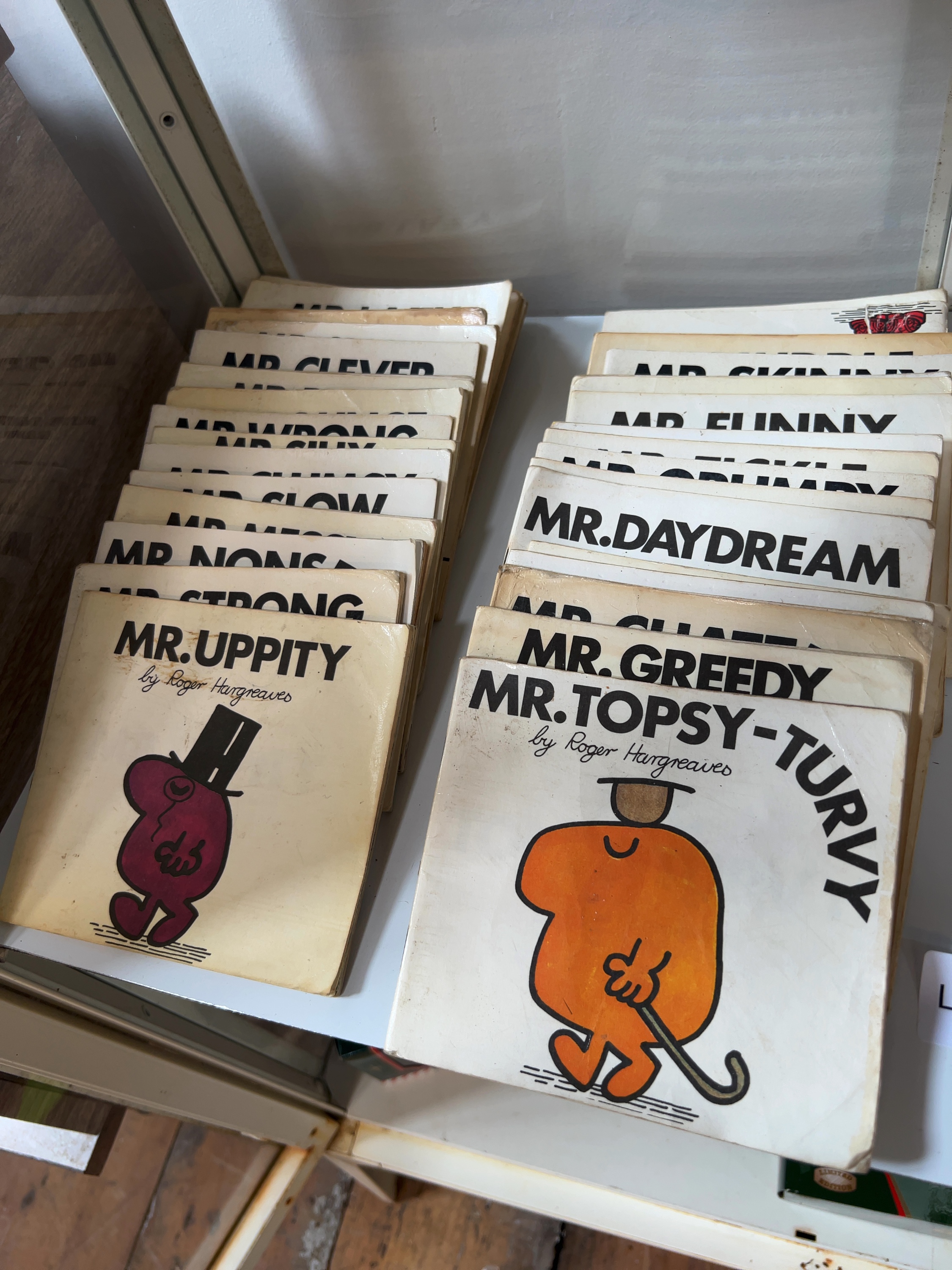 Hargreaves, Roger. A Collection of Mr. Men Books. Thurman Publishing Ltd., c. 1971-1972.