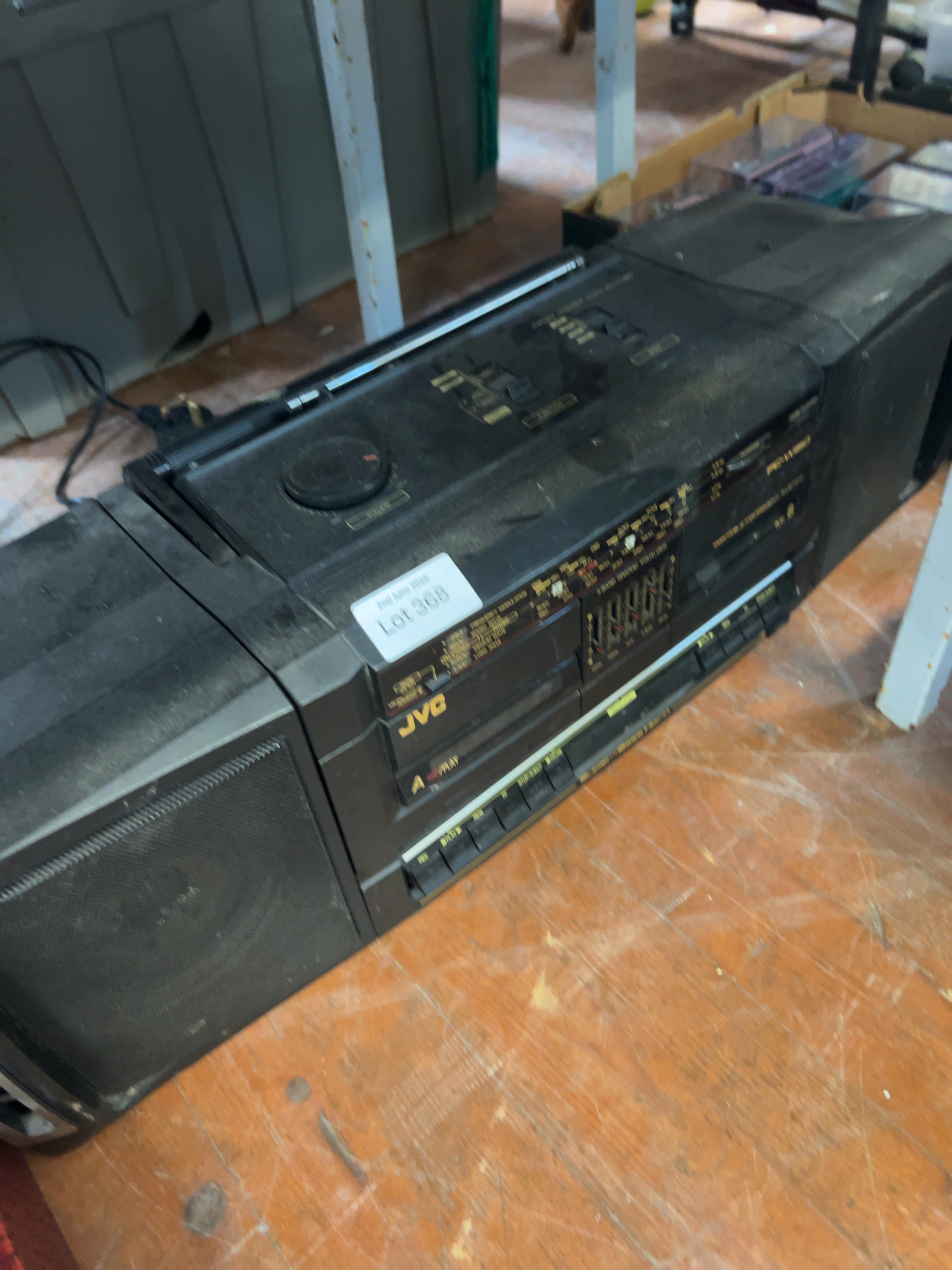 JVC PC-W150 Portable Component System Boombox