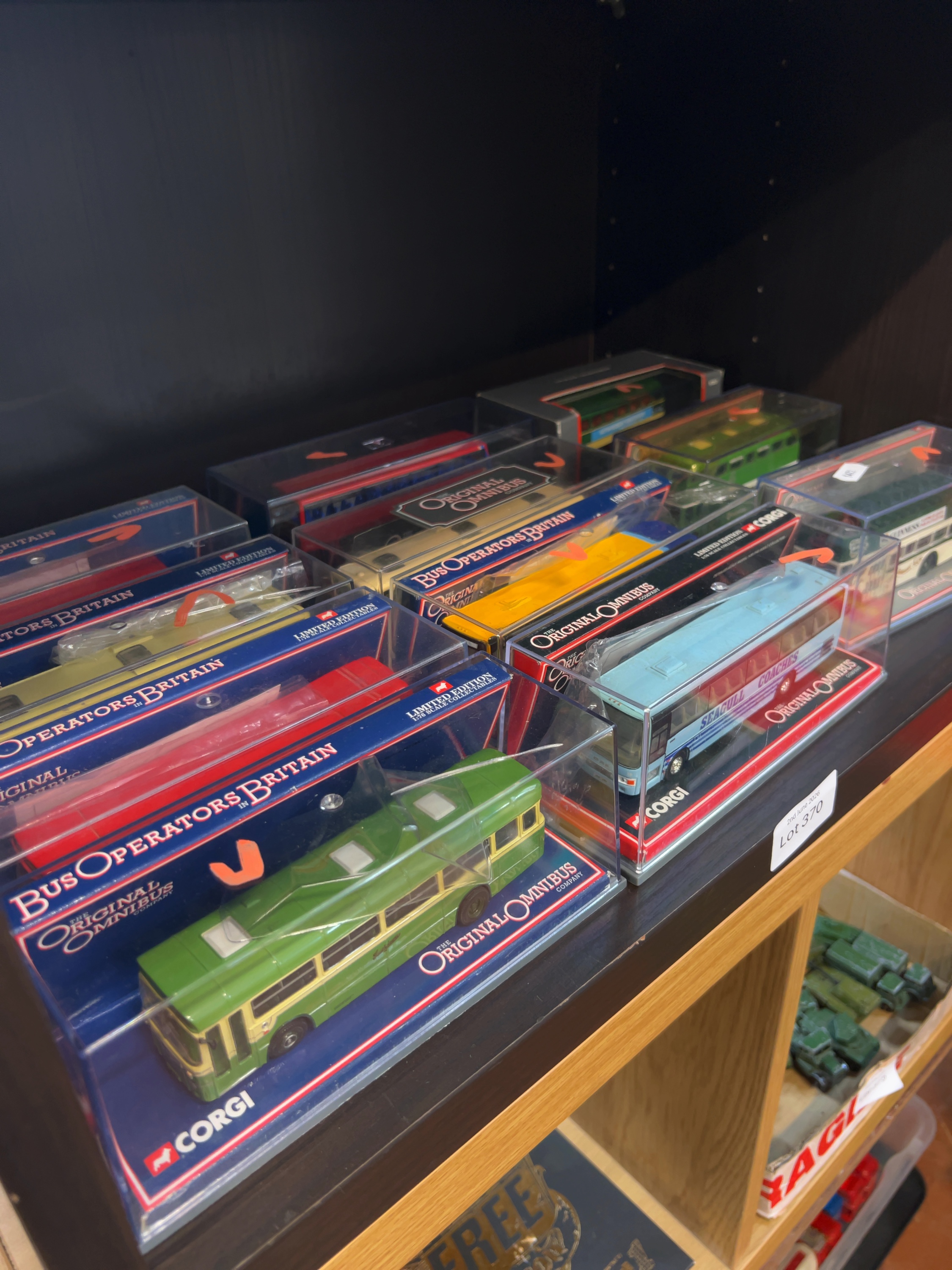A Collection of Corgi The Original Omnibus Company 1/76 Scale Die-cast Model Buses and Coaches