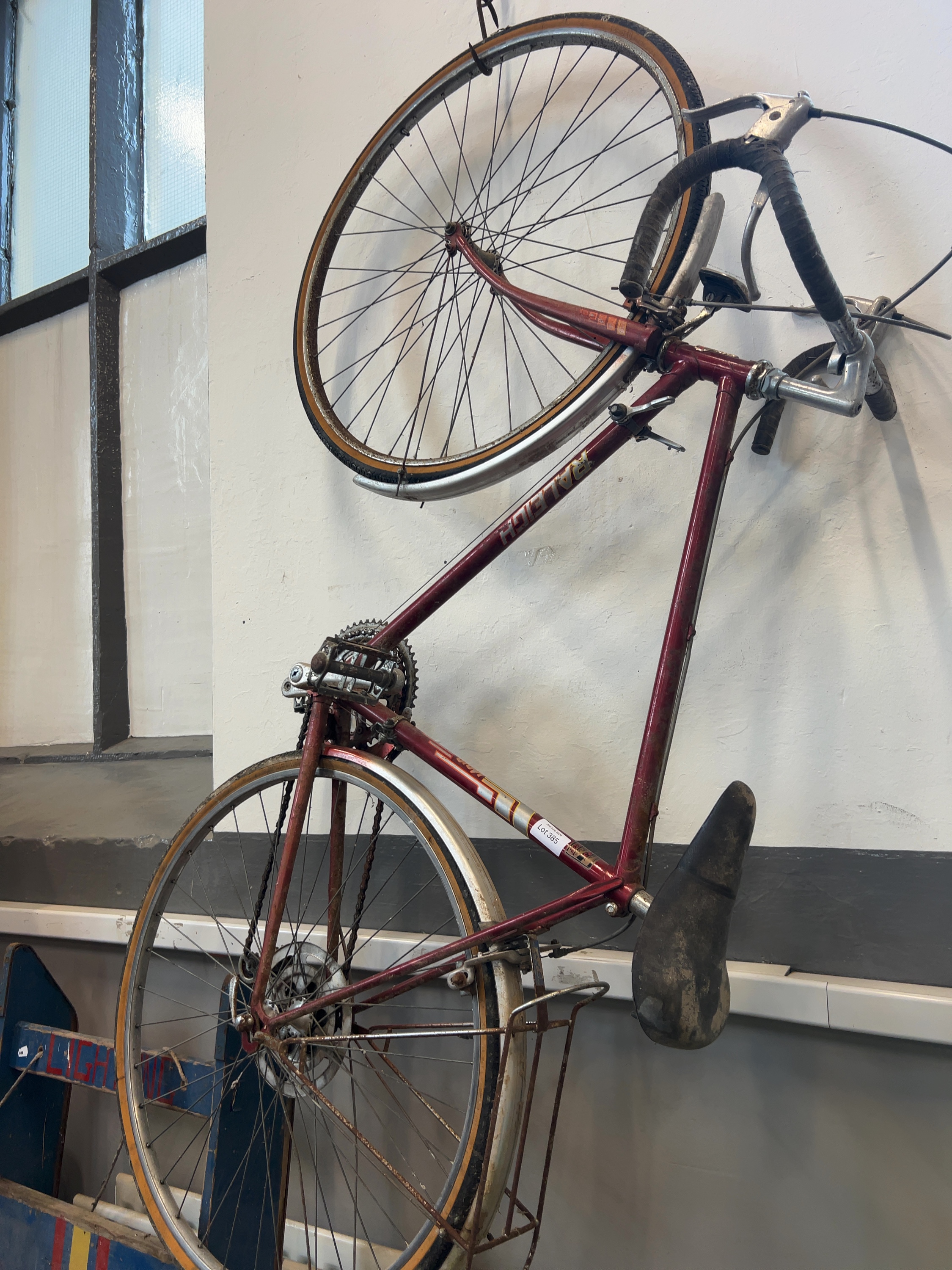 A Vintage Raleigh Rapide Steel Frame Road Bicycle
