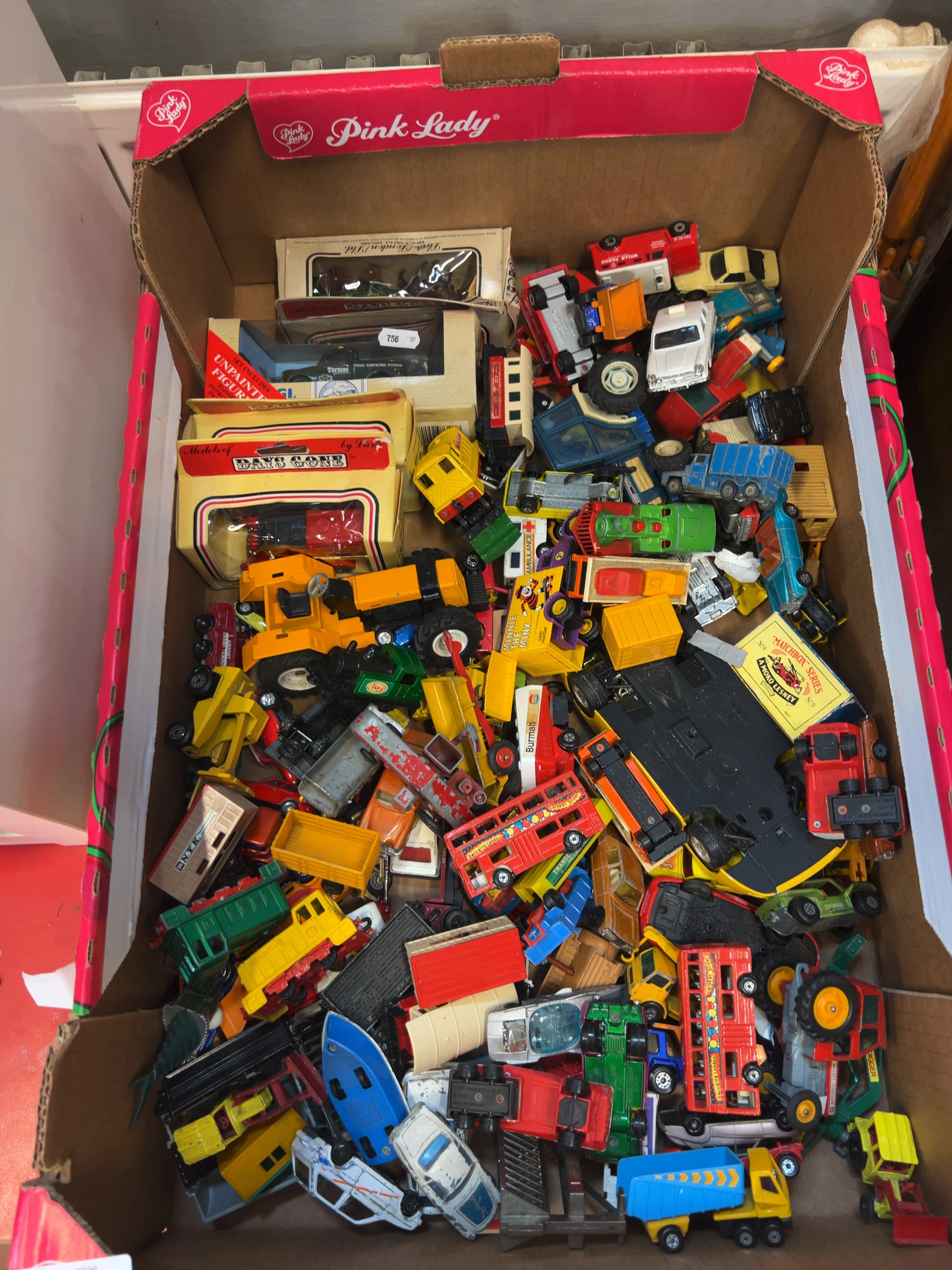A Collection of Vintage and Modern Die-Cast Toy Vehicles and Models Including Lledo and Matchbox