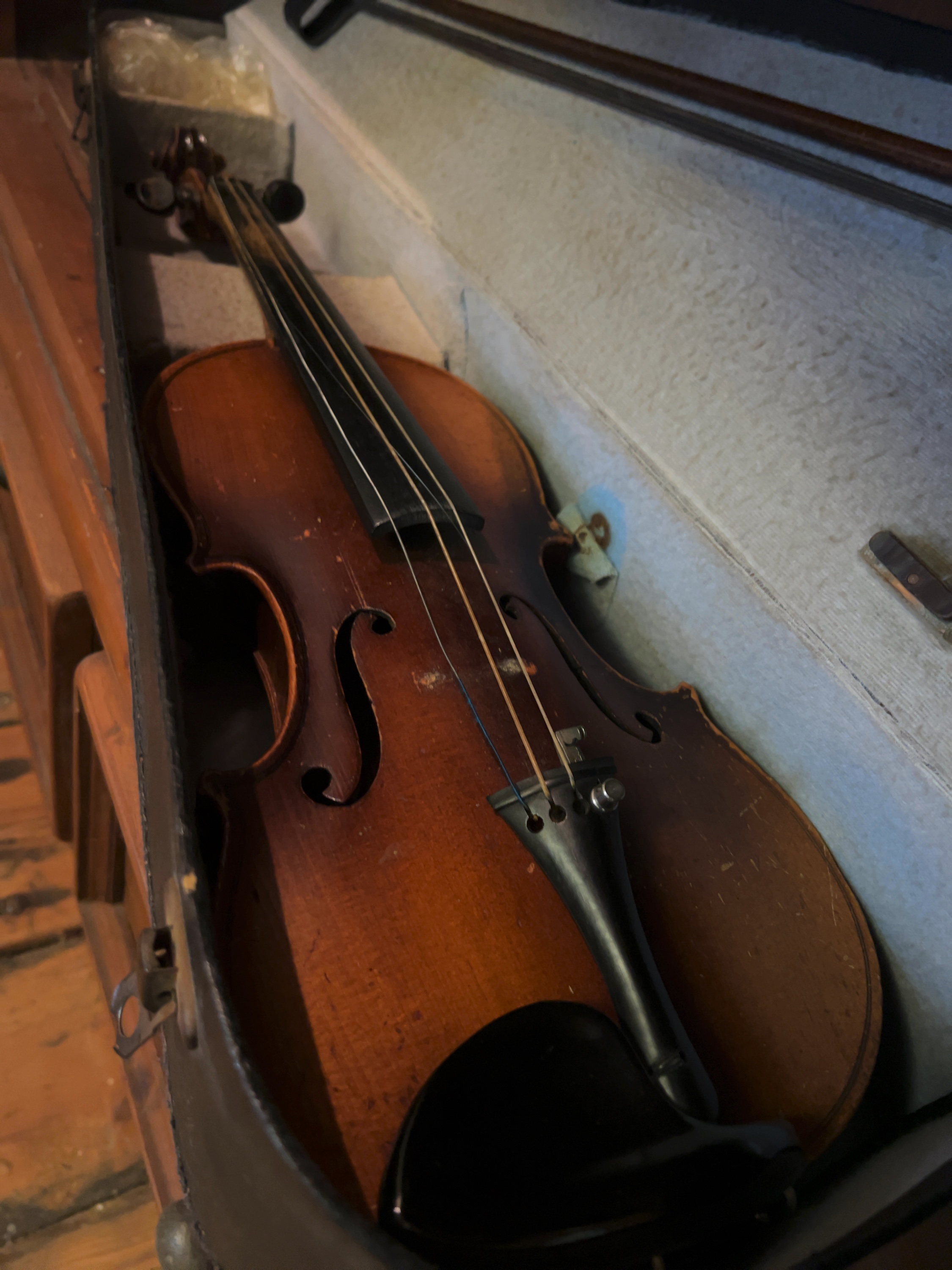 A 20th Century Czechoslovakian Trade Violin after Antonius Stradivarius