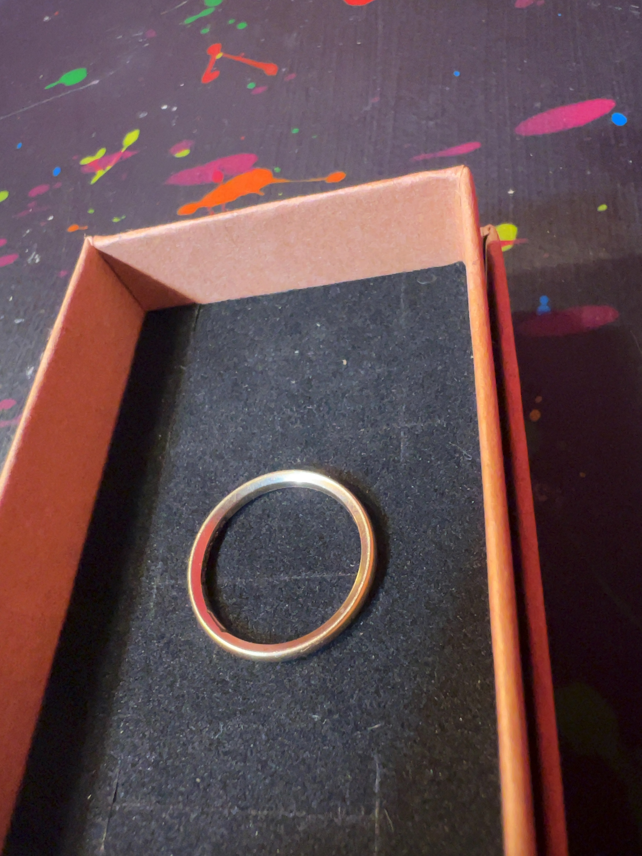9 Carat Yellow Gold Plain Band Ring