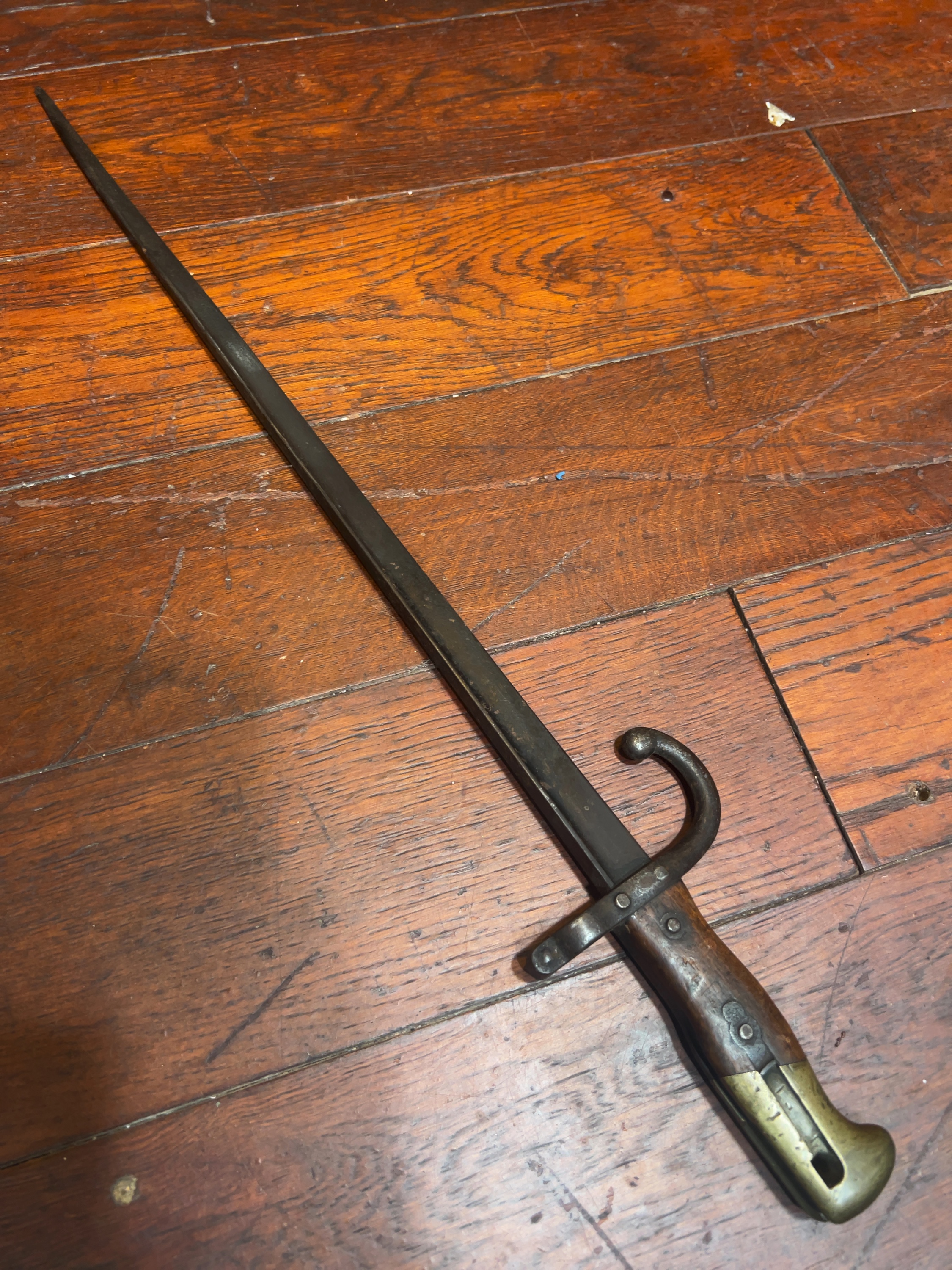 French Model 1874 Gras Bayonet Dated 1878