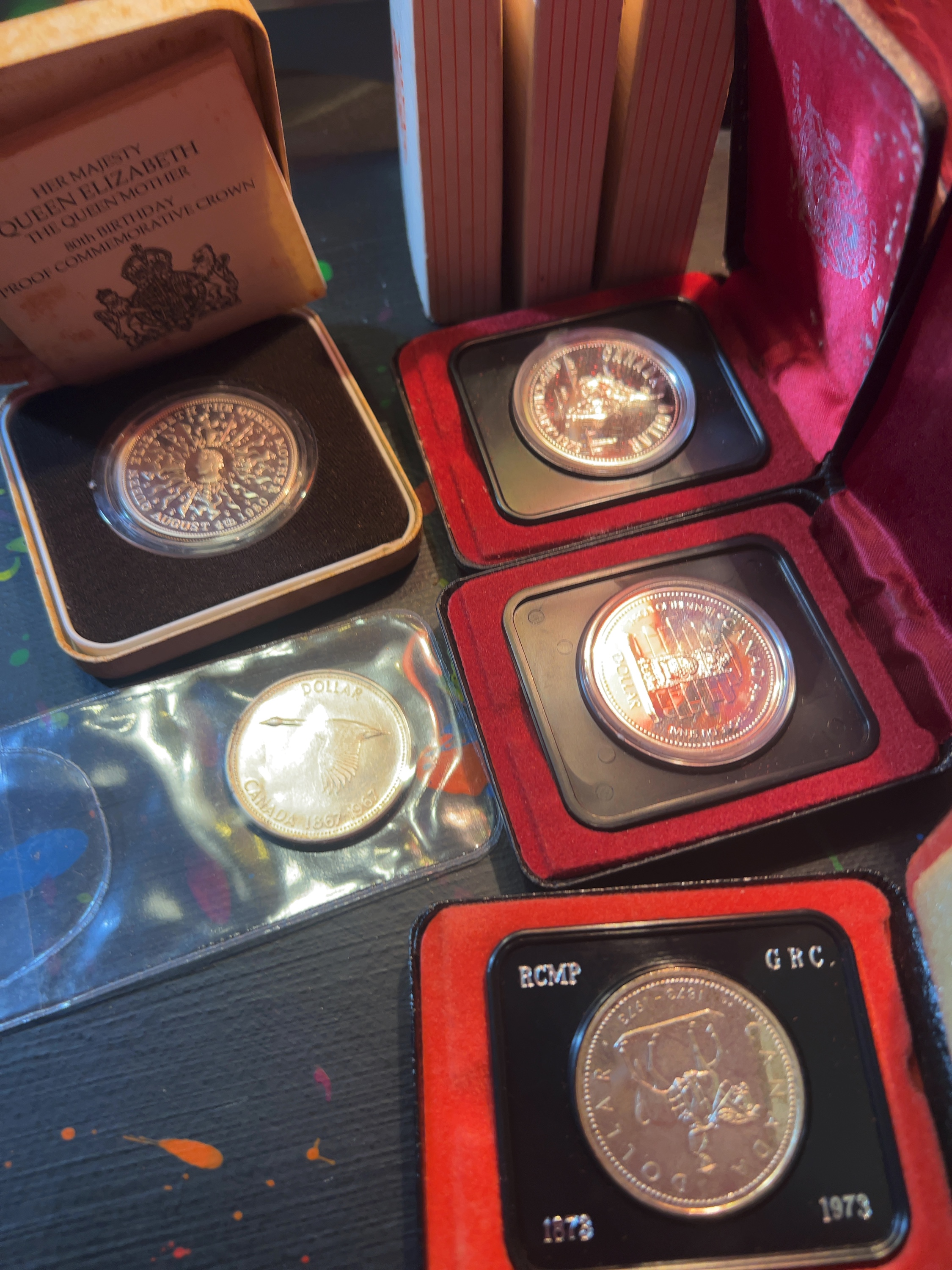 UK and Canadian Commemorative Silver and Proof Coins