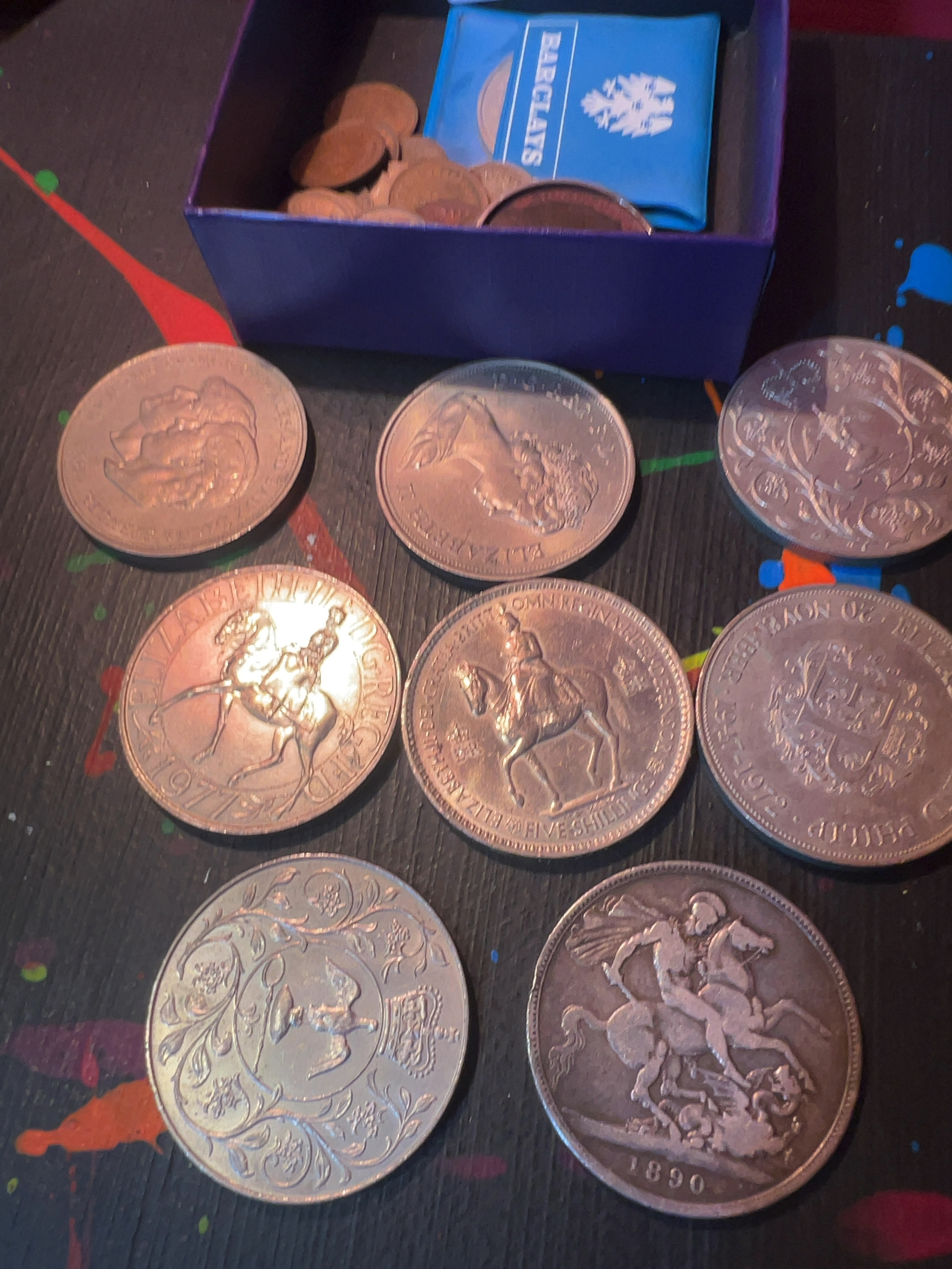 UK Cupro-Nickel Commemorative Crowns and Minor Coinage