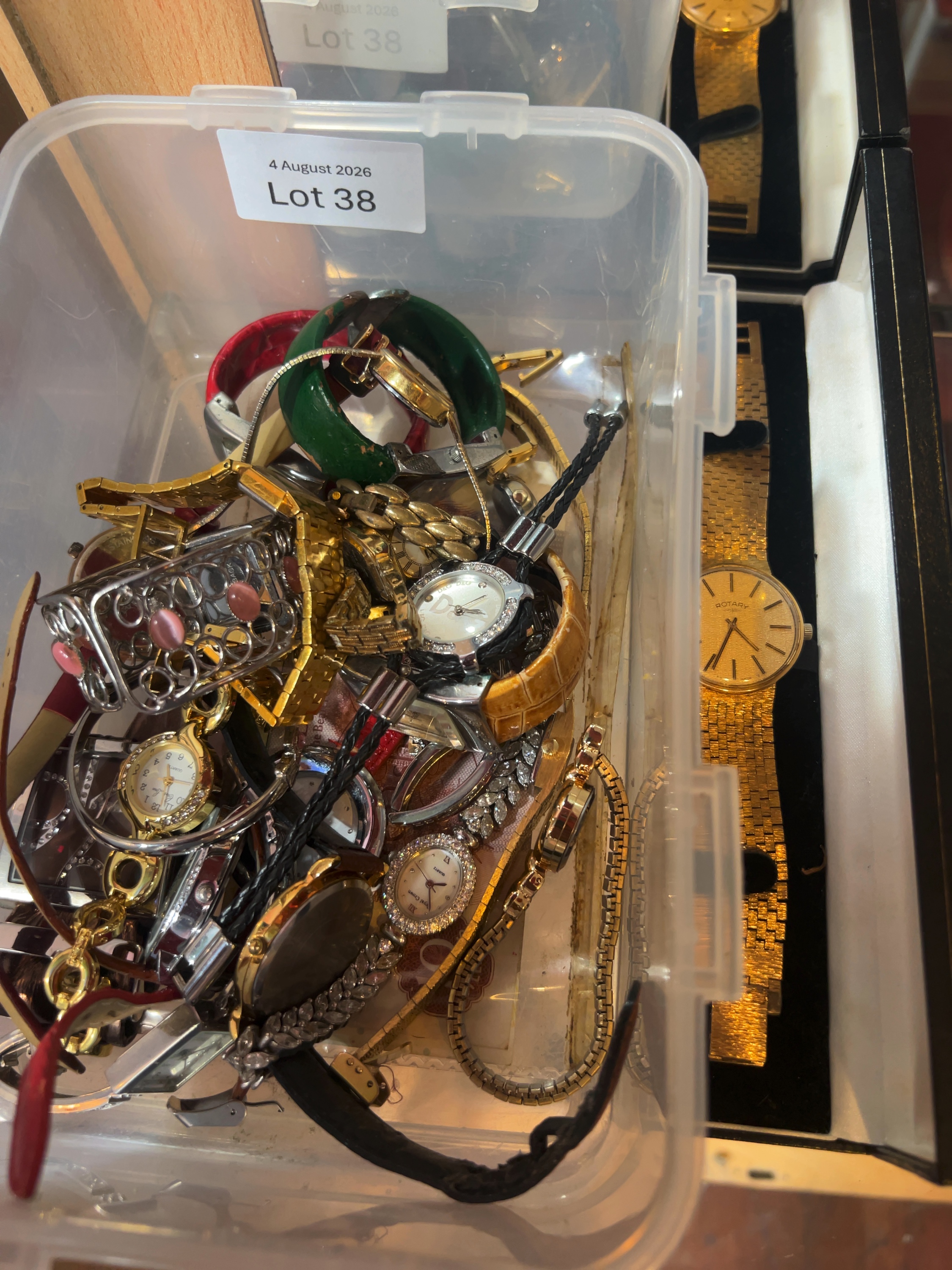 Approx. 15-20 Vintage and Modern Wristwatches including a Boxed Rotary Dress Watch