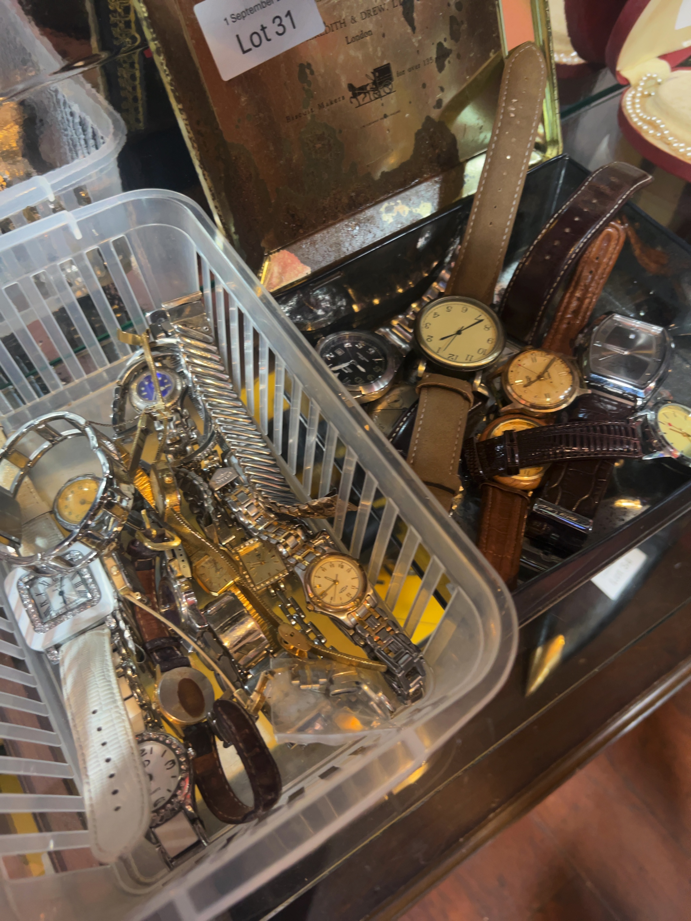 Approx. 25 Men's and Ladies' Wristwatches including Smiths, Rotary, Slazenger, and Kenneth Cole