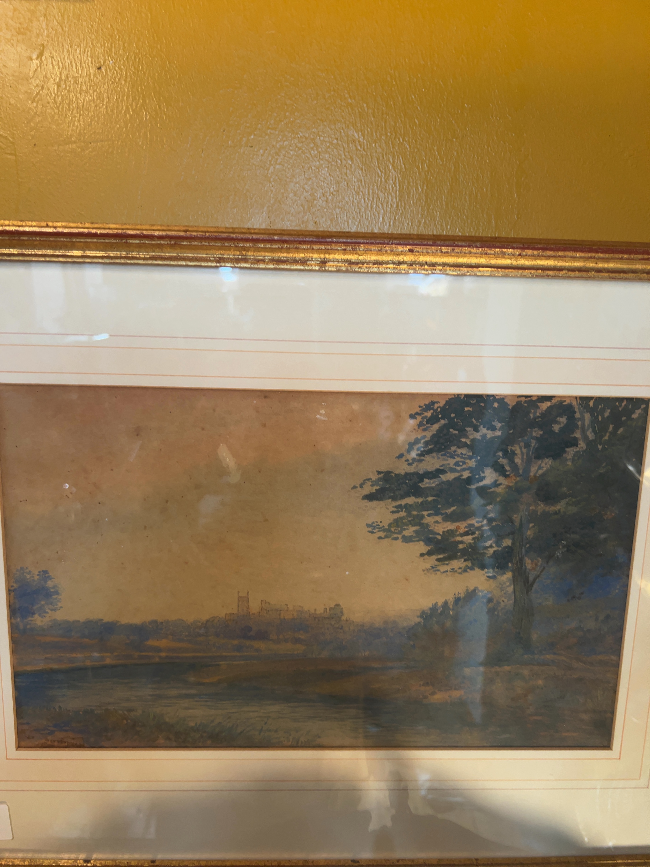 19th Century British School Watercolour Landscape of Lancaster
