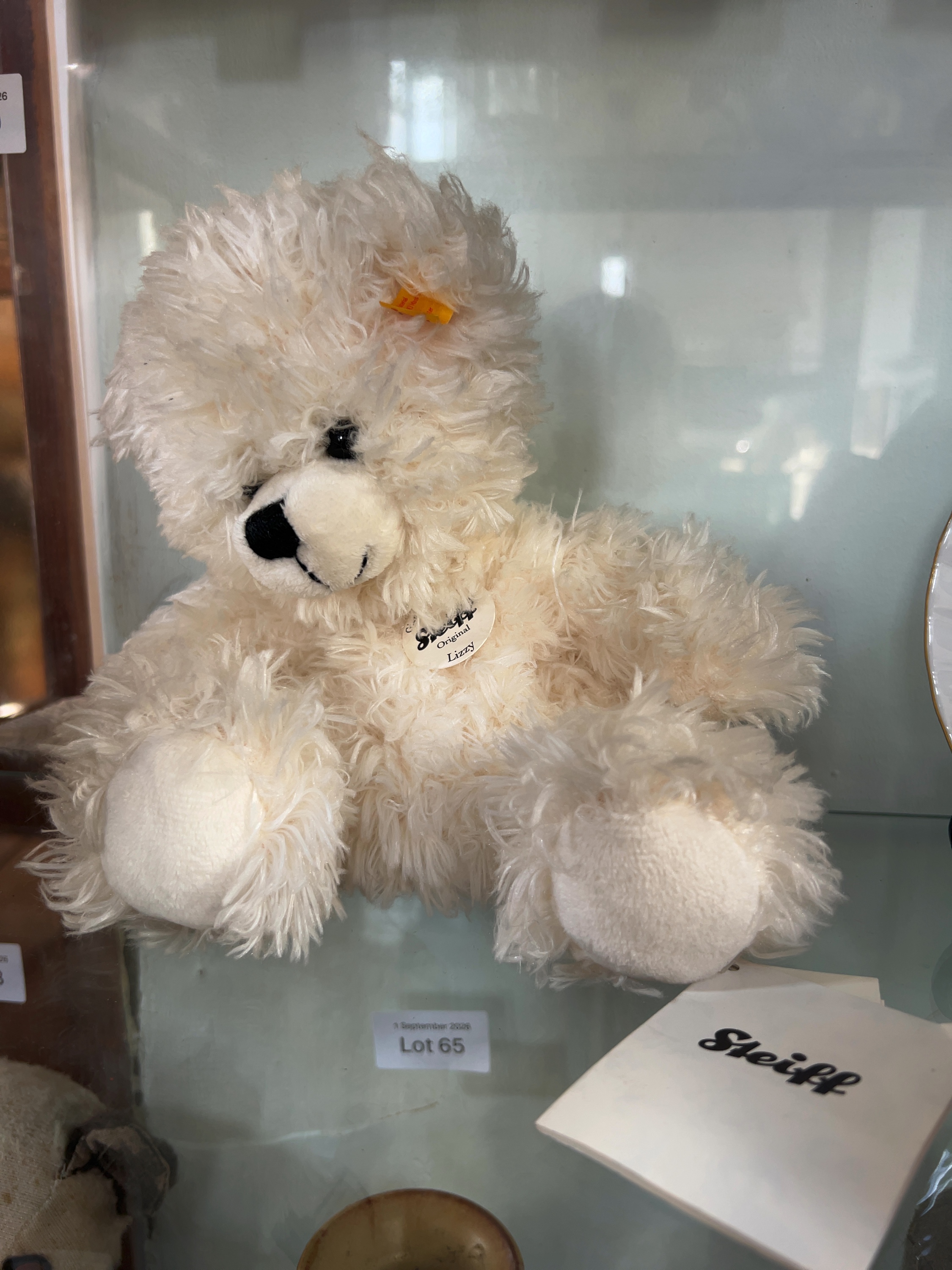 Modern Steiff Lizzy Plush Teddy Bear