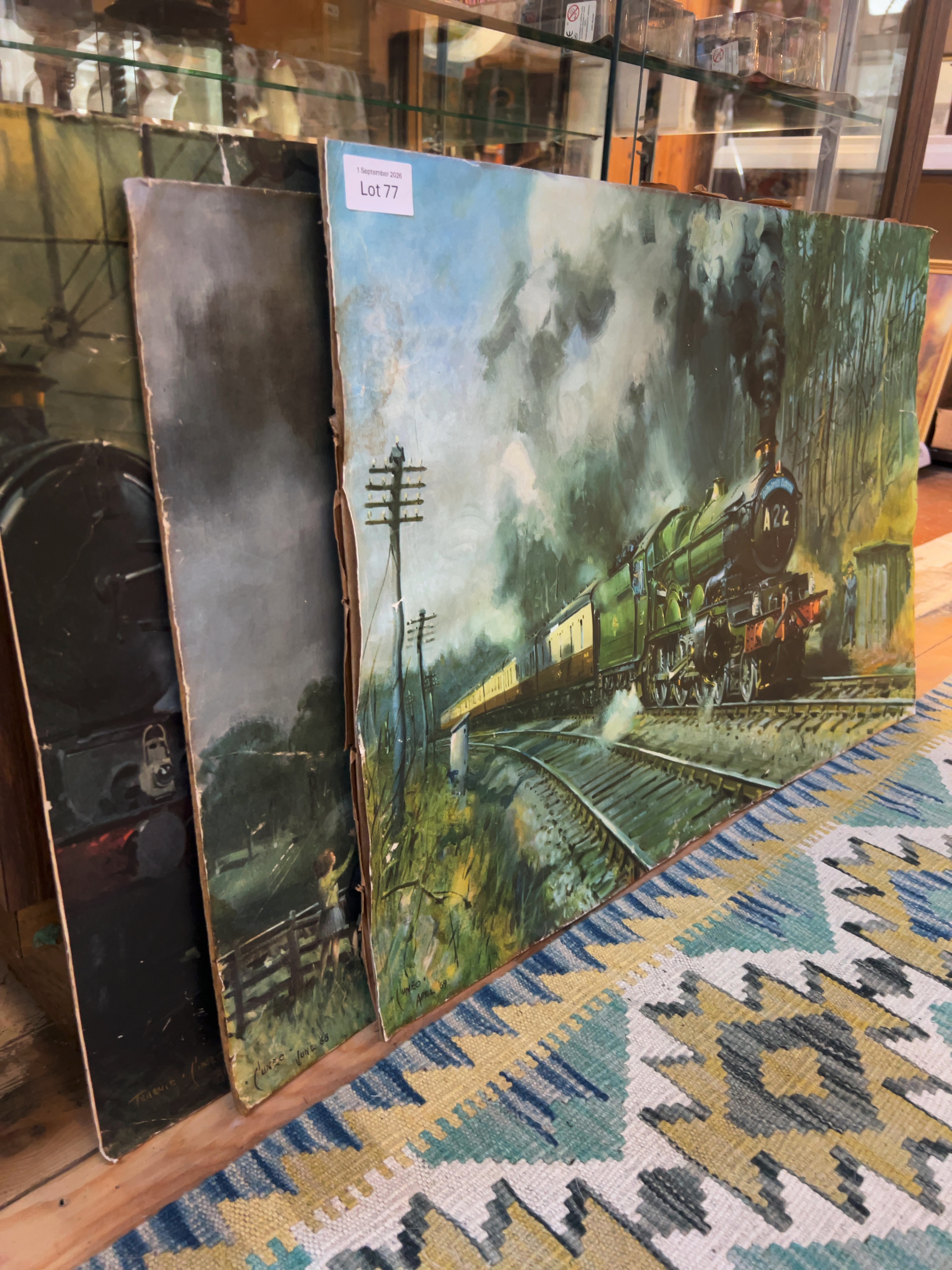 Three Mid-20th Century Terence Cuneo Railway Prints