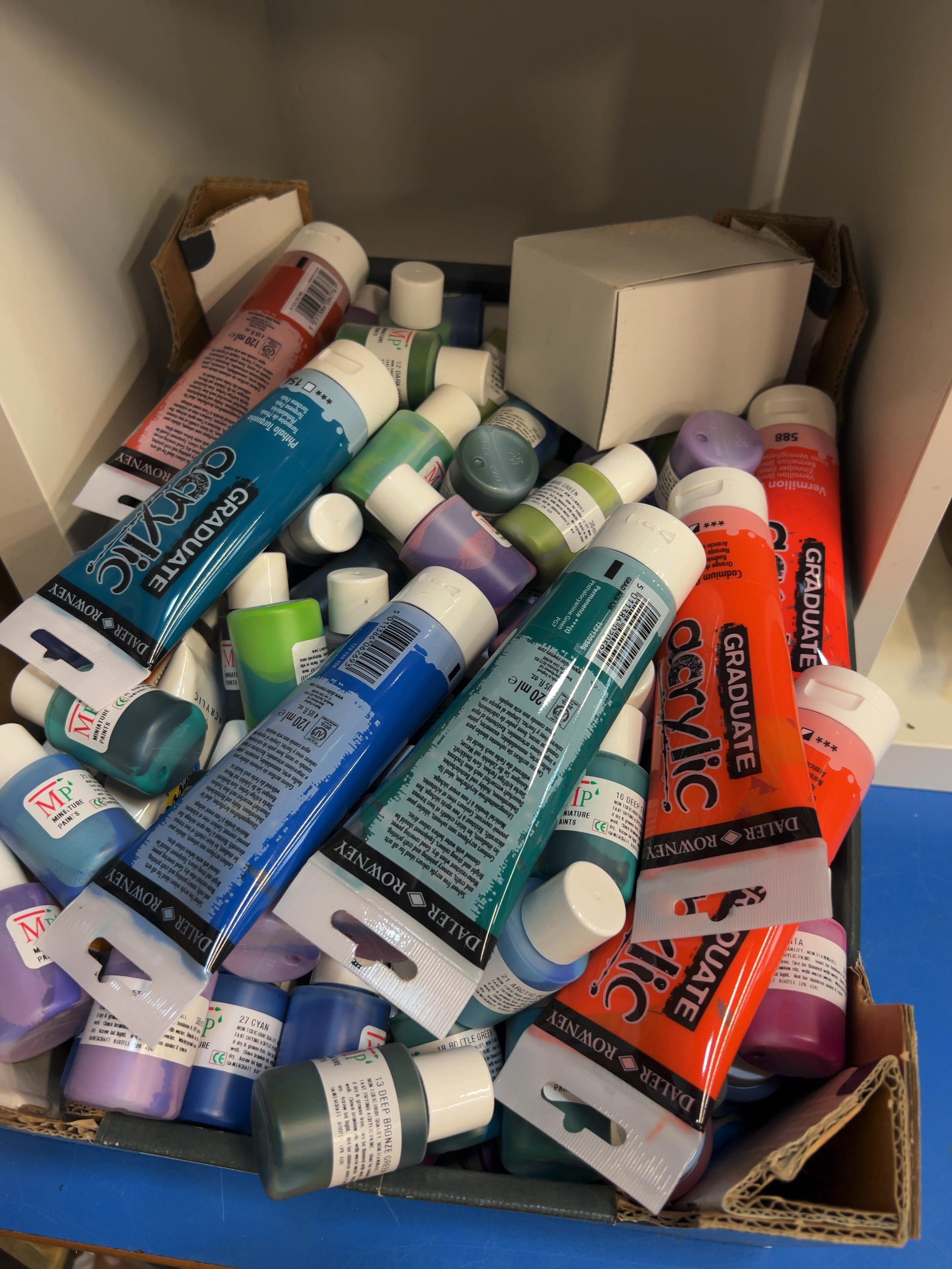 Daler-Rowney Graduate and MP Miniature Acrylic Paints