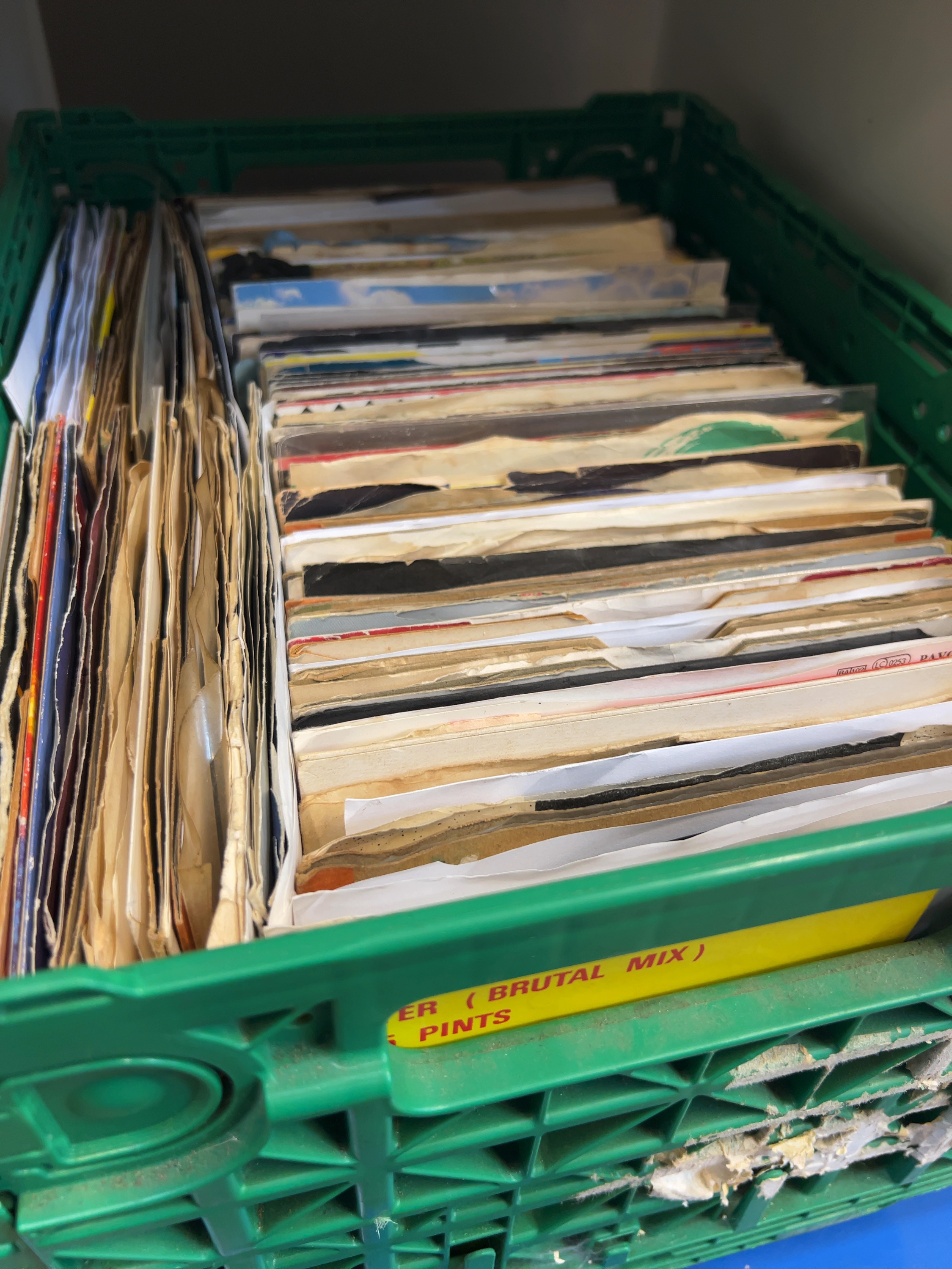 Approx. 200 Early 1980s New Wave and Pop Vinyl 7-Inch Singles and EPs Inc. The Style Council