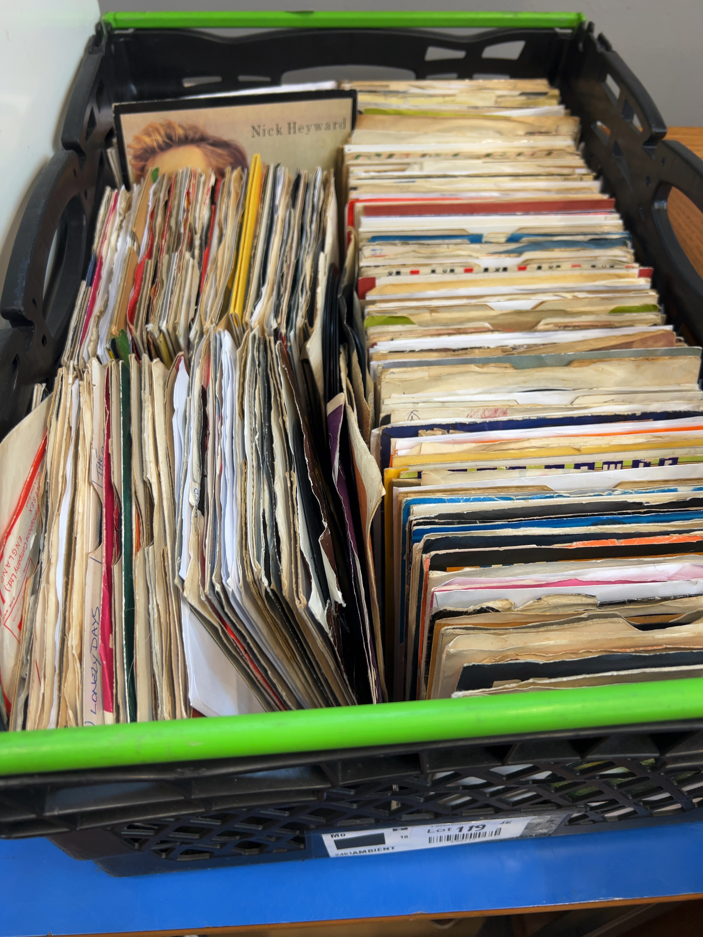 Approx. 250 Vinyl Seven-Inch Singles Including Bryan Ferry, Bobby Goldsboro, and Nick Heyward