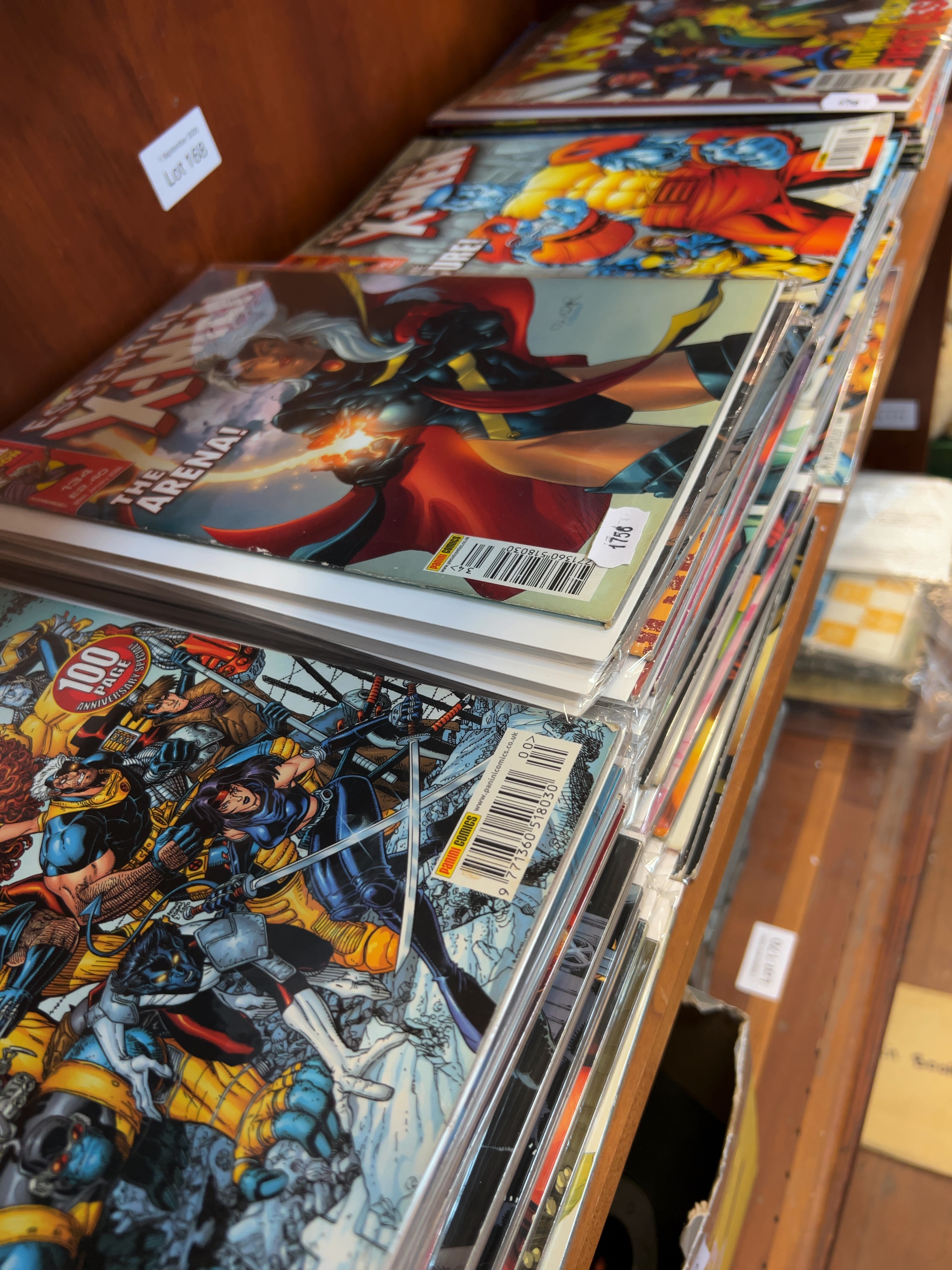 Panini Comics Essential X-Men and X-Men UK Reprint Comic Books including Issue #100 Anniversary Special