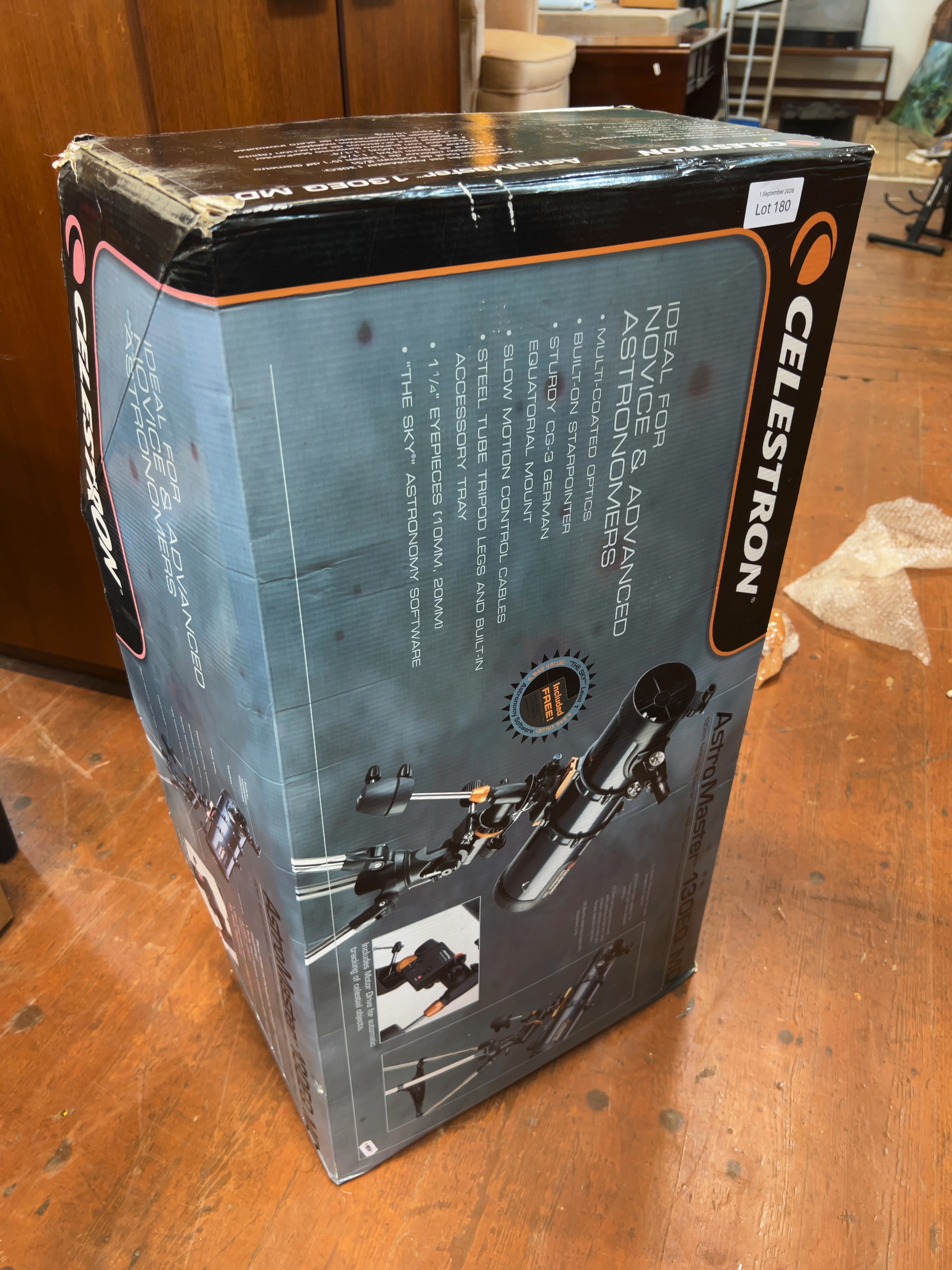 Celestron AstroMaster 130EQ-MD Newtonian Reflector Telescope