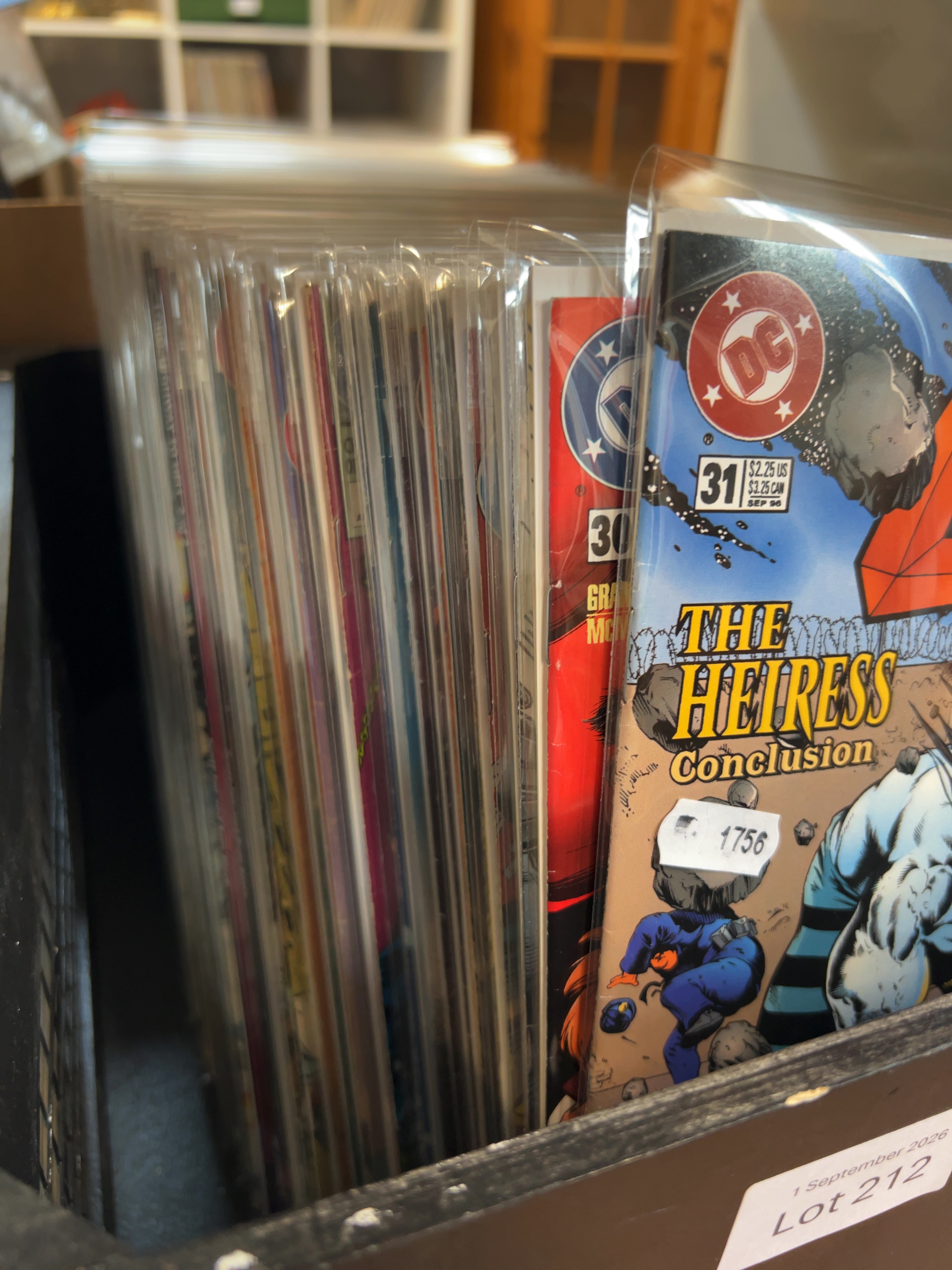 Approx. 40-50 Late 20th-century DC Comics Modern Age Comic Books including Batman, Superman, and Green Lantern