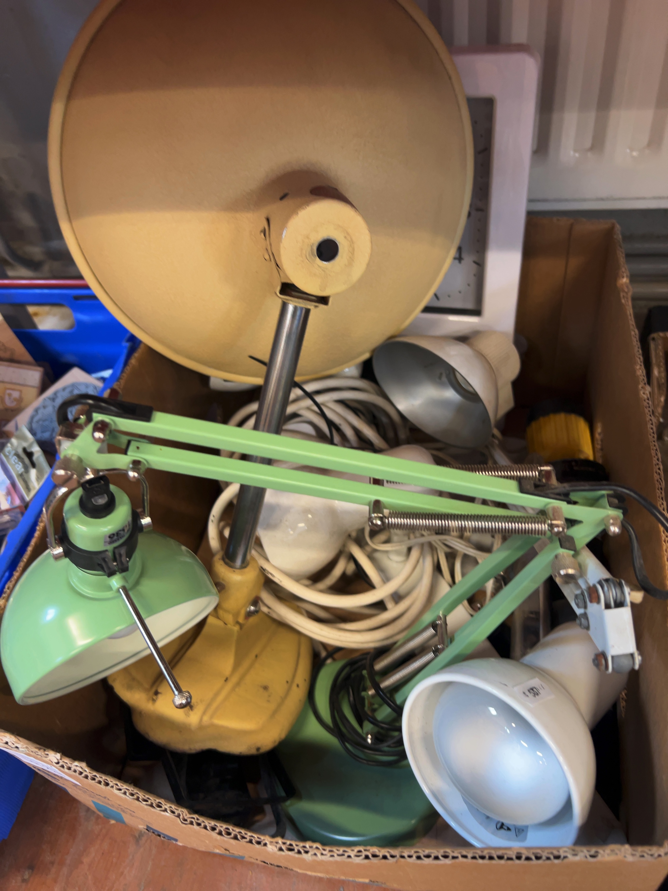 Vintage and Modern Metal Desk Lamps including Mid-Century-Style and Articulated Examples