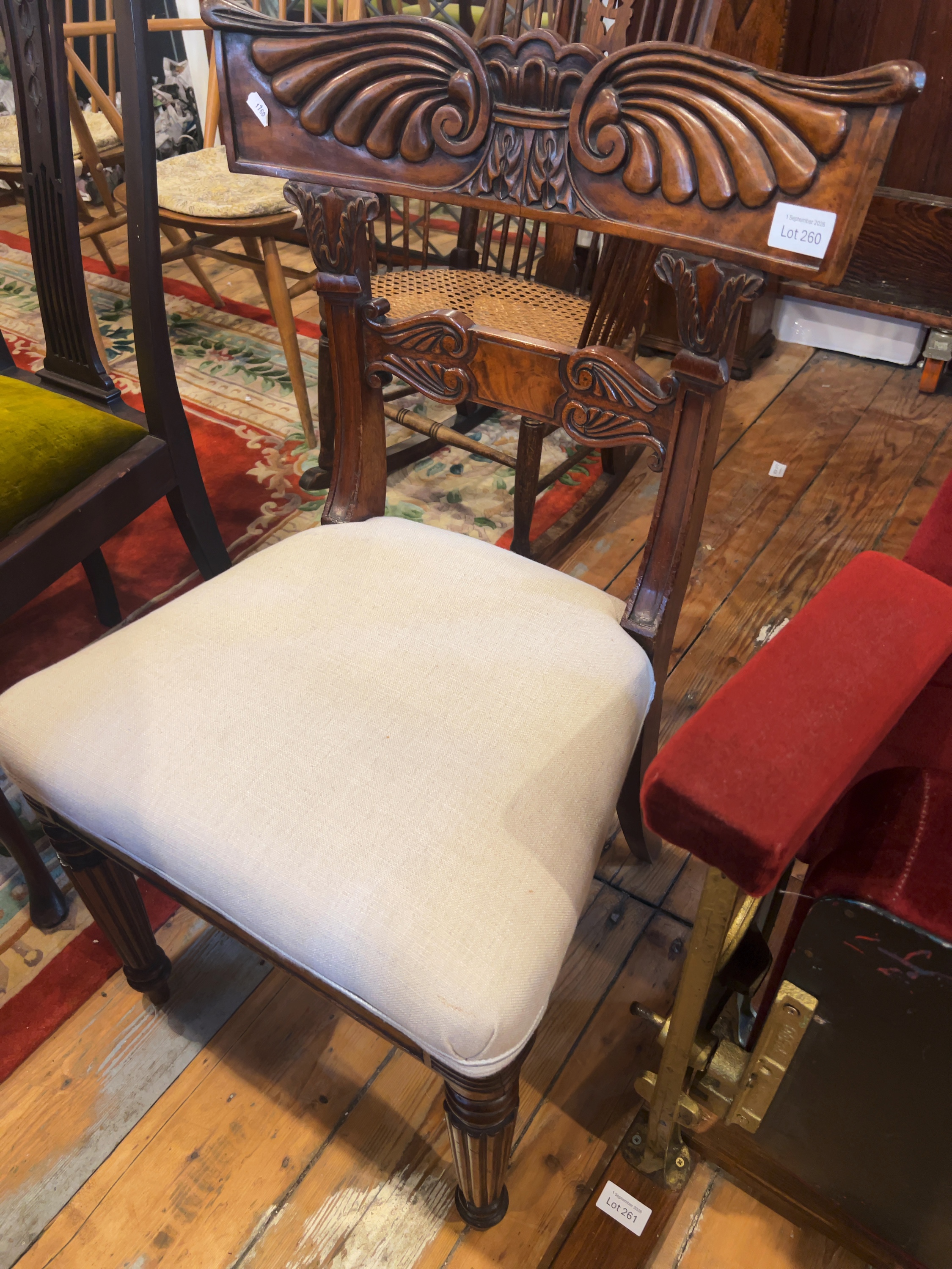 William IV Mahogany Side Chair