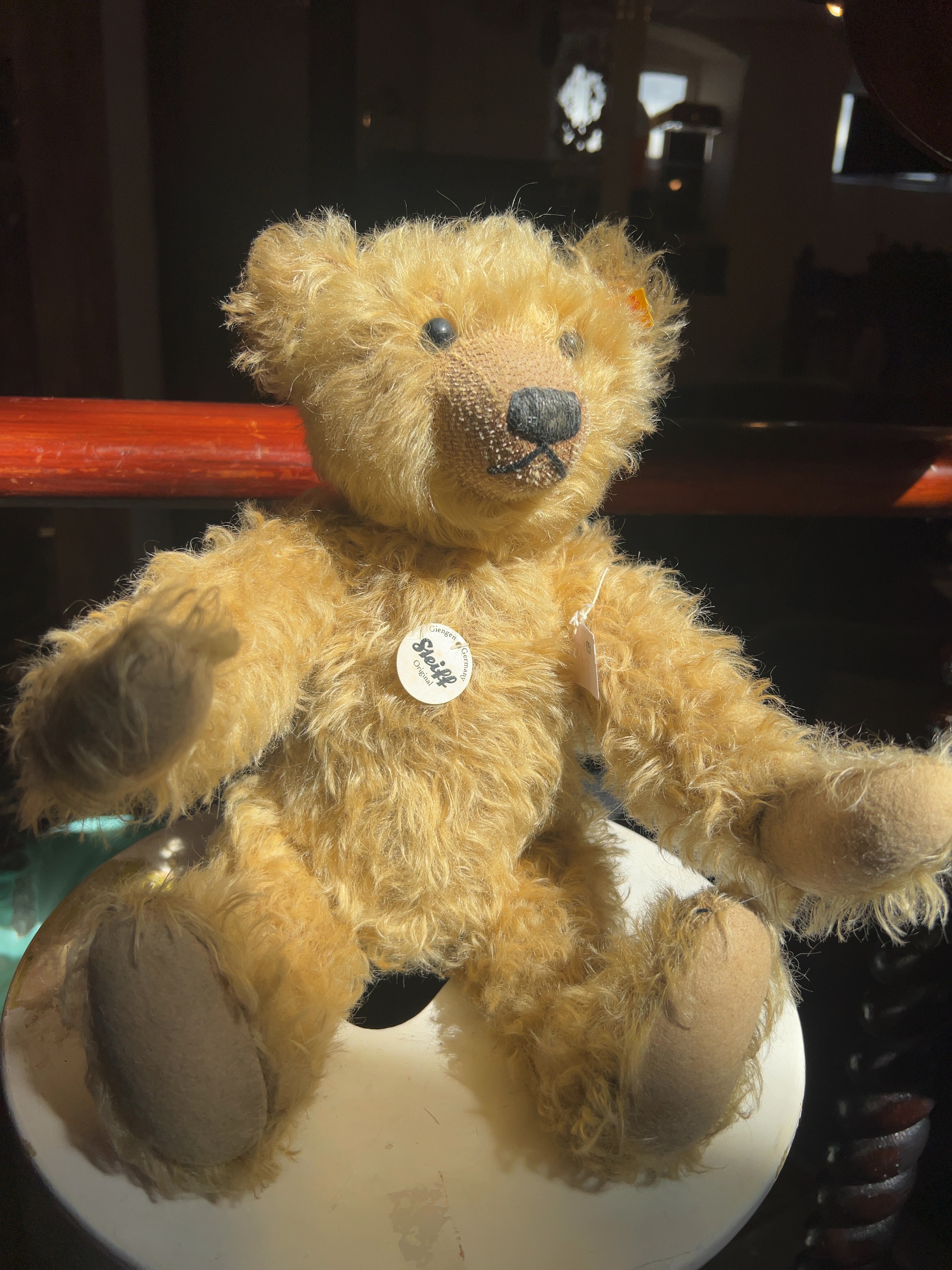 Vintage Steiff Jointed Mohair Teddy Bear