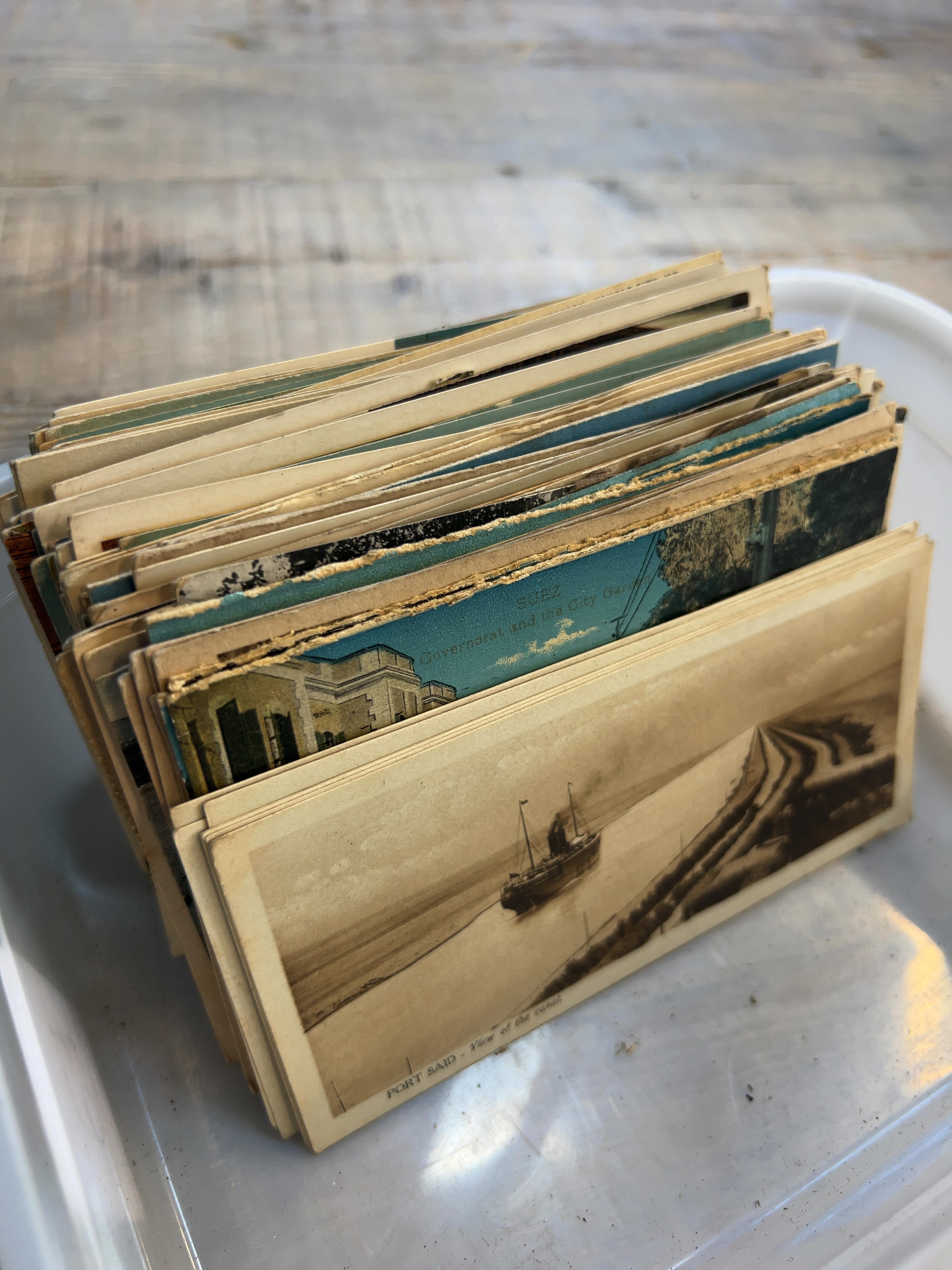 Approx. 50 Early to Mid-20th Century Paper Postcards including Indian Egyptian and Nigerian Subjects