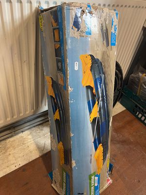 Crivit Inflatable Two Person Kayak With Accessories. A two person inflatable kayak by Crivit 