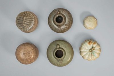 GROUP OF SIX CHINESE VESSELS. Song - Yuan Dynasty, Ca. 10th-14th century AD. A group comprising 
