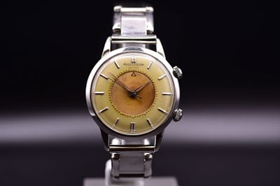 Jaeger-LeCoultre Memovox Alarm Automatic Bumper Rare No Date Varient. c. 1955ABA vintage 