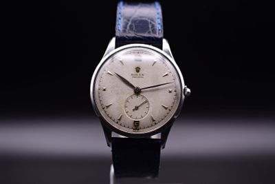 Rolex Snapback Precision ref 4357 Large Size Vintage Men's Watch. C. 1955ABRolex Snapback 