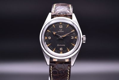 Omega "The Railmaster", Ref 2914-1, MK1, First Execution, With Broad Arrow Hands C.1957. C.1957AB 
