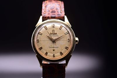 Omega Constellation Cal 501 Ref 2852 5 SC Gold Capped Wristwatch c. 1954. 1954BThis vintage 