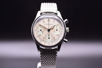 Girard Perregaux Radium Dial Chronograph C.1950's Men's Watch Valjoux 72. C. 1950'sAThe 