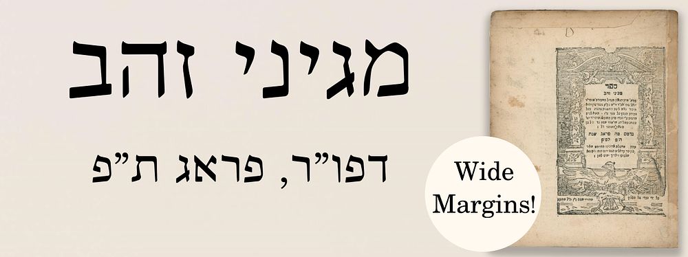 מגיני זהב, יישובים להשגות שהשיג בעל הש"ך על הט"ז, מנכדו של הט"ז. דפו"ר, פראג ת"פ- עותק עם 