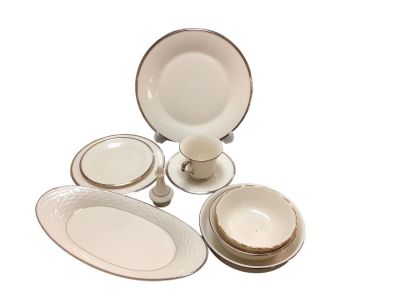 Lenox ìMoonspunî Service for (8) and assorted pieces. (44) pieces of &igrave;Moonstruck&icirc; 